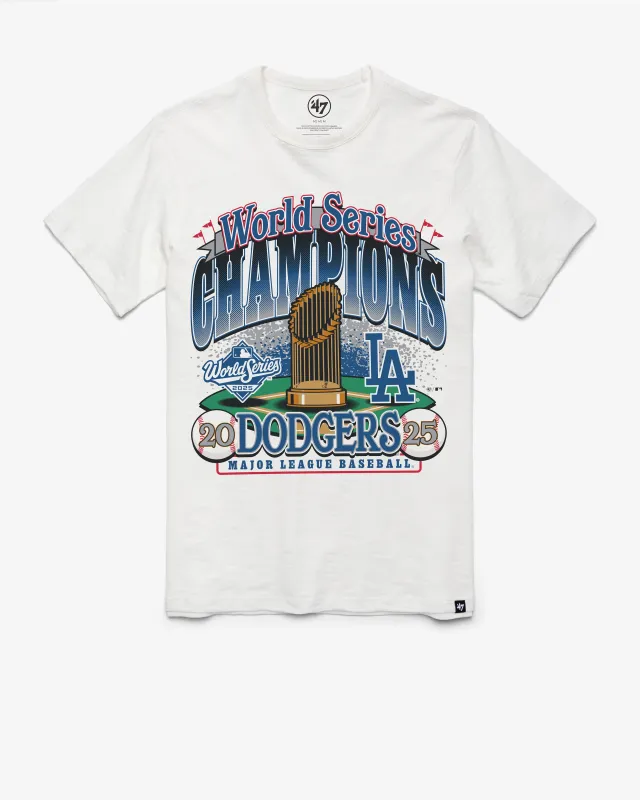 LOS ANGELES DODGERS 2025 WORLD SERIES CHAMPIONS '47 SCRUM TEE sold by 47