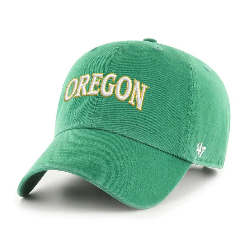 OREGON DUCKS ARCHIE SCRIPT '47 CLEAN UP sold by 47
