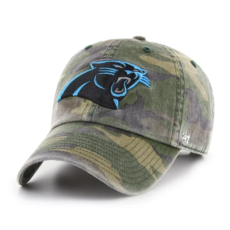 CAROLINA PANTHERS CAMO '47 CLEAN UP sold by 47