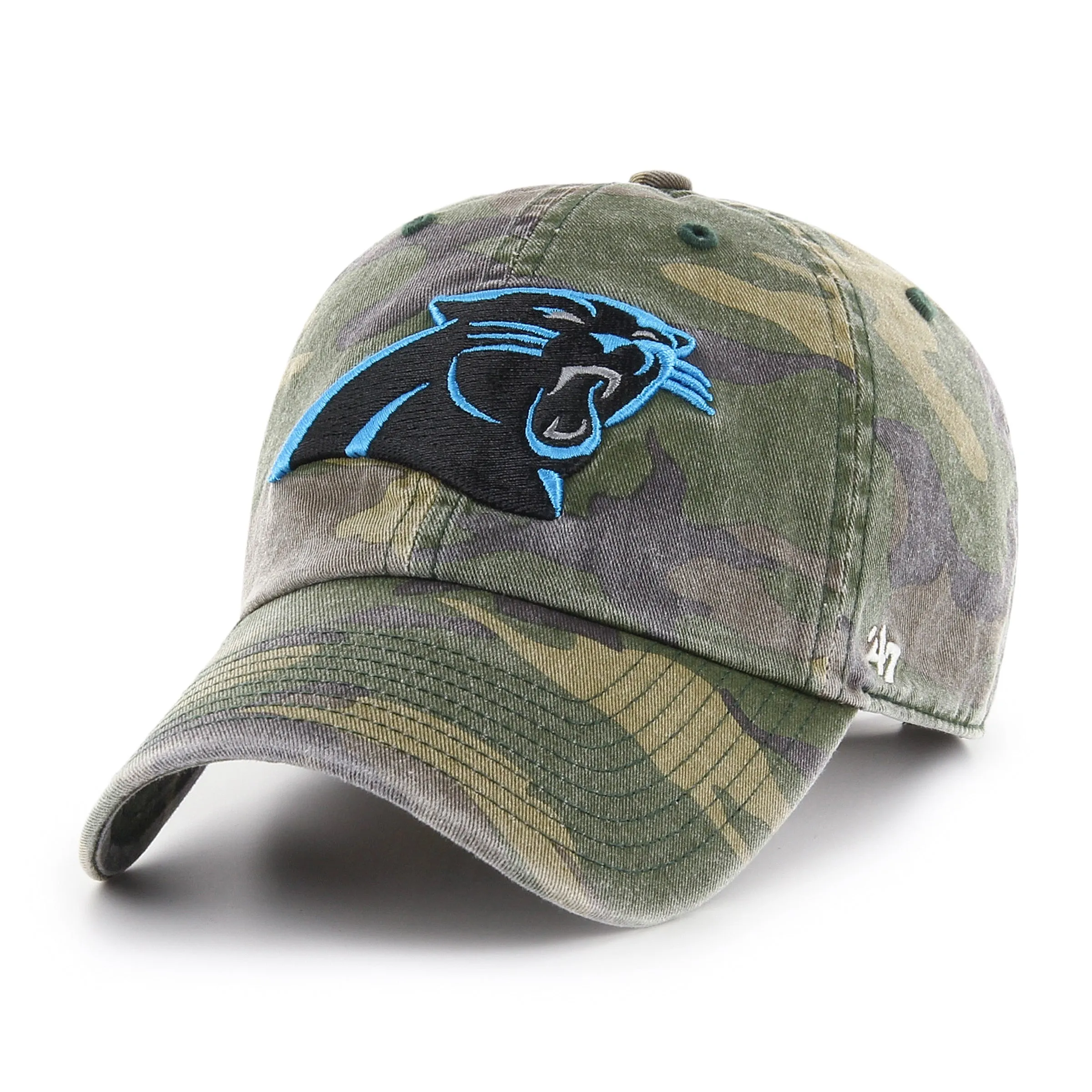 CAROLINA PANTHERS CAMO '47 CLEAN UP sold by 47