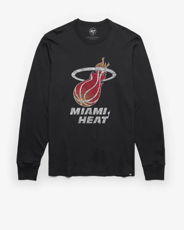MIAMI HEAT HARDWOOD CLASSICS PREMIER '47 FRANKLIN LONG SLEEVE TEE sold by 47
