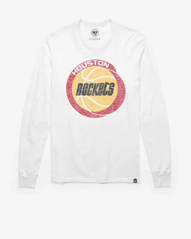 HOUSTON ROCKETS HARDWOOD CLASSICS PREMIER '47 FRANKLIN LONG SLEEVE TEE sold by 47