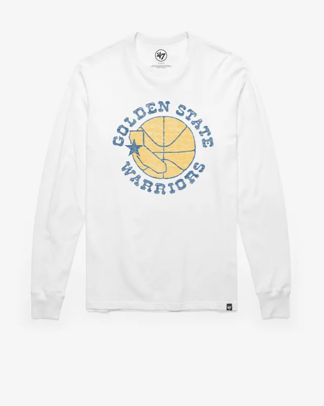 GOLDEN STATE WARRIORS HARDWOOD CLASSICS PREMIER '47 FRANKLIN LONG SLEEVE TEE sold by 47