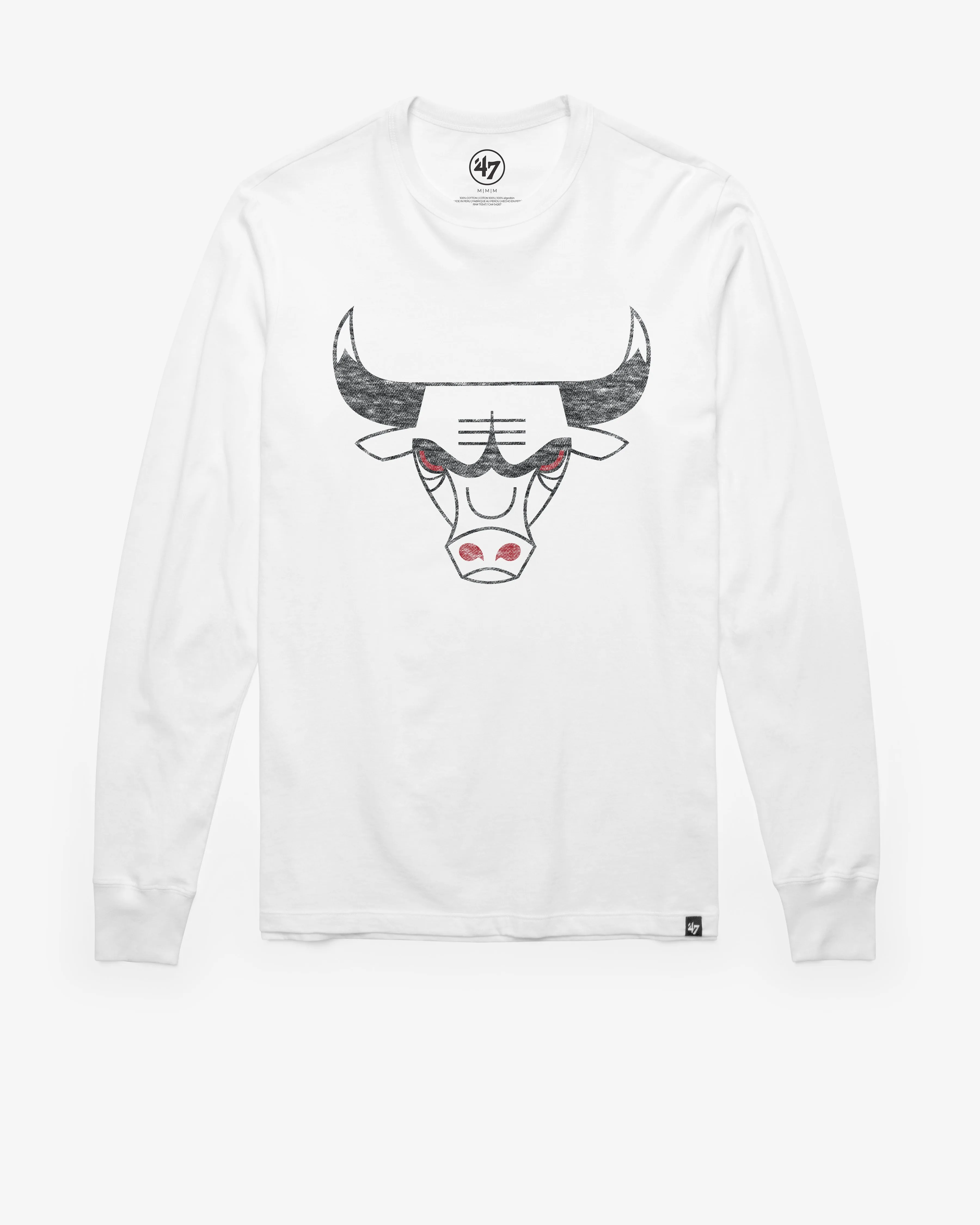 CHICAGO BULLS HARDWOOD CLASSICS PREMIER '47 FRANKLIN LONG SLEEVE TEE sold by 47