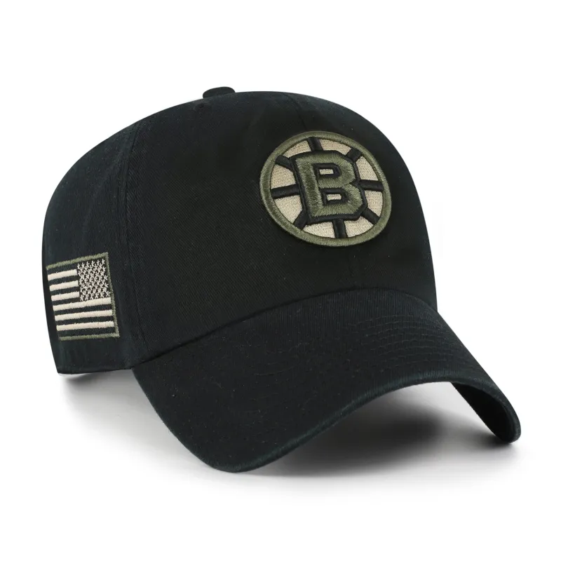 BOSTON BRUINS KHAKI ACCENTS '47 CLEAN UP sold by 47