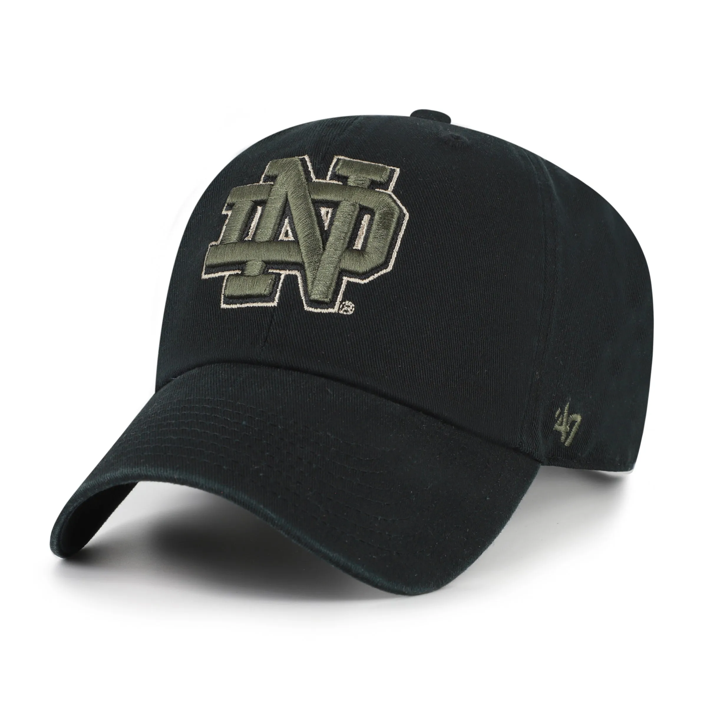 NOTRE DAME FIGHTING IRISH KHAKI ACCENTS '47 CLEAN UP sold by 47 product image thumbnail 4