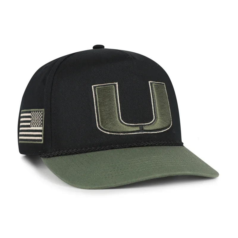 MIAMI HURRICANES KHAKI ACCENTS '47 HITCH sold by 47