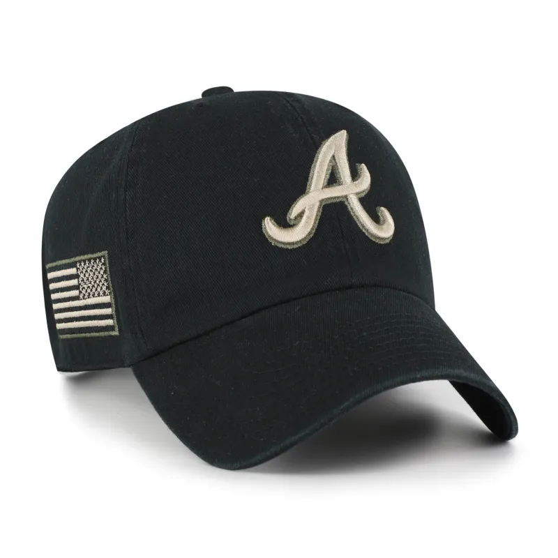 ATLANTA BRAVES KHAKI ACCENTS '47 CLEAN UP sold by 47