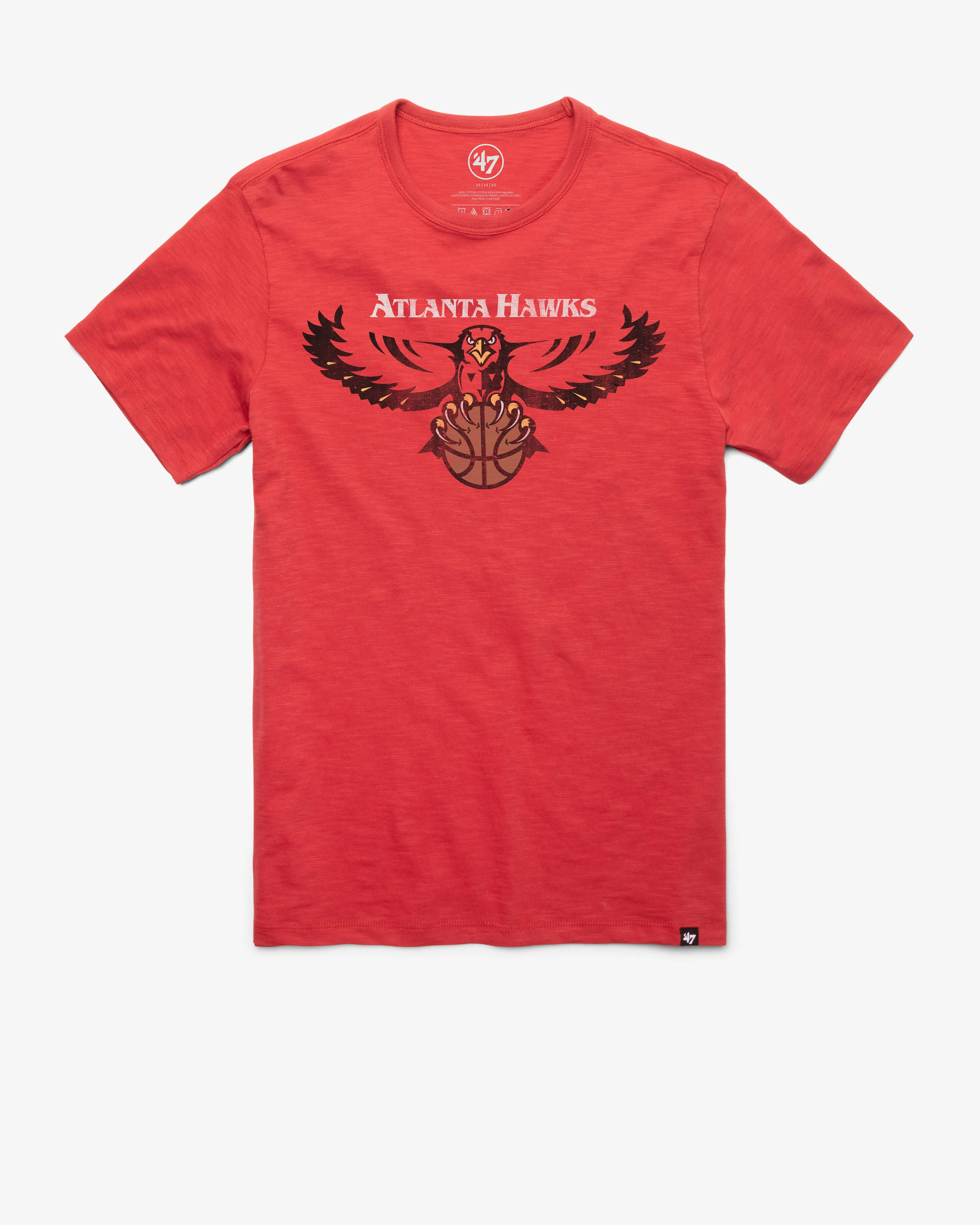 ATLANTA HAWKS HARDWOOD CLASSICS GRIT '47 SCRUM TEE sold by 47