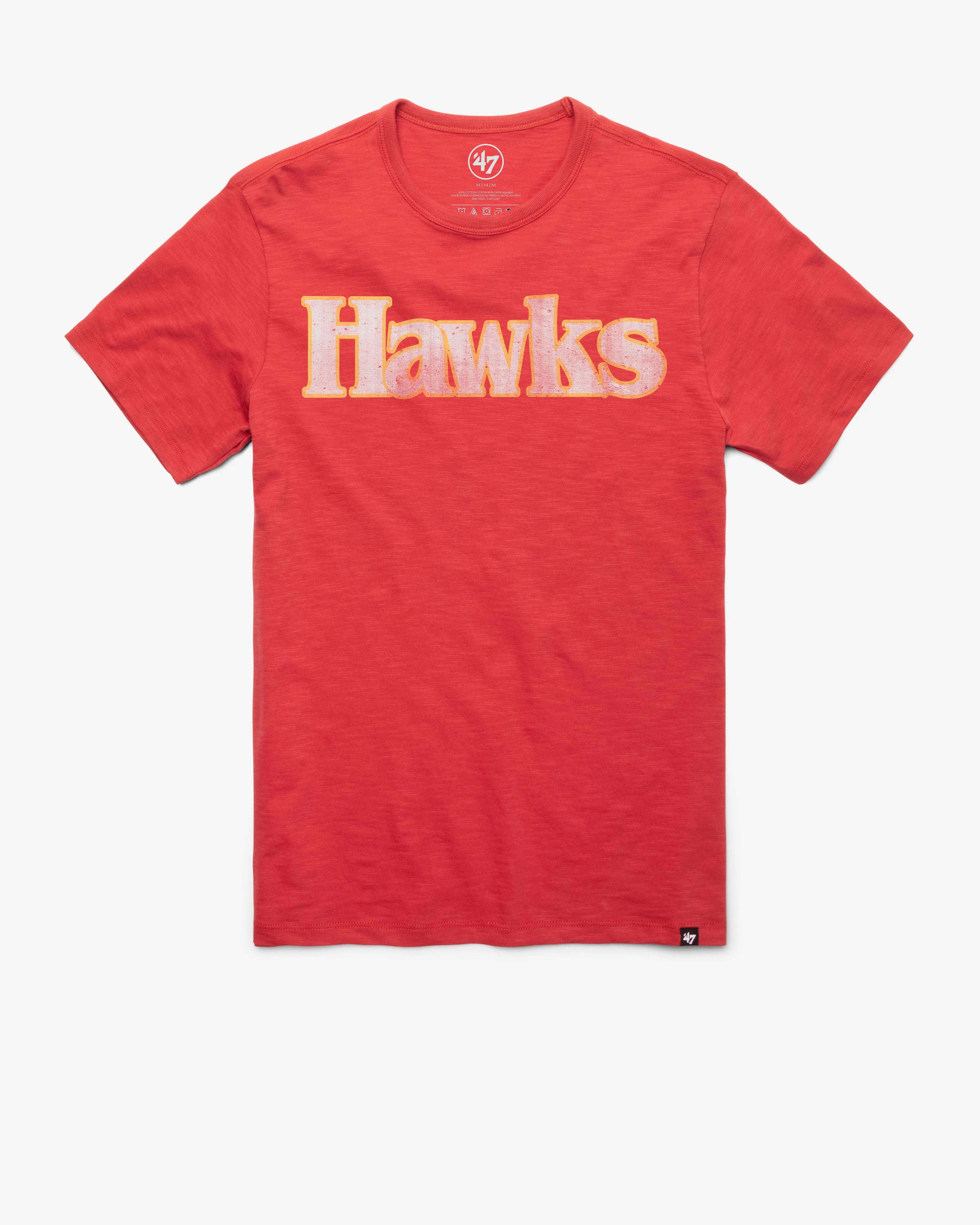 ATLANTA HAWKS HARDWOOD CLASSICS GRIT WORDMARK '47 SCRUM TEE sold by 47