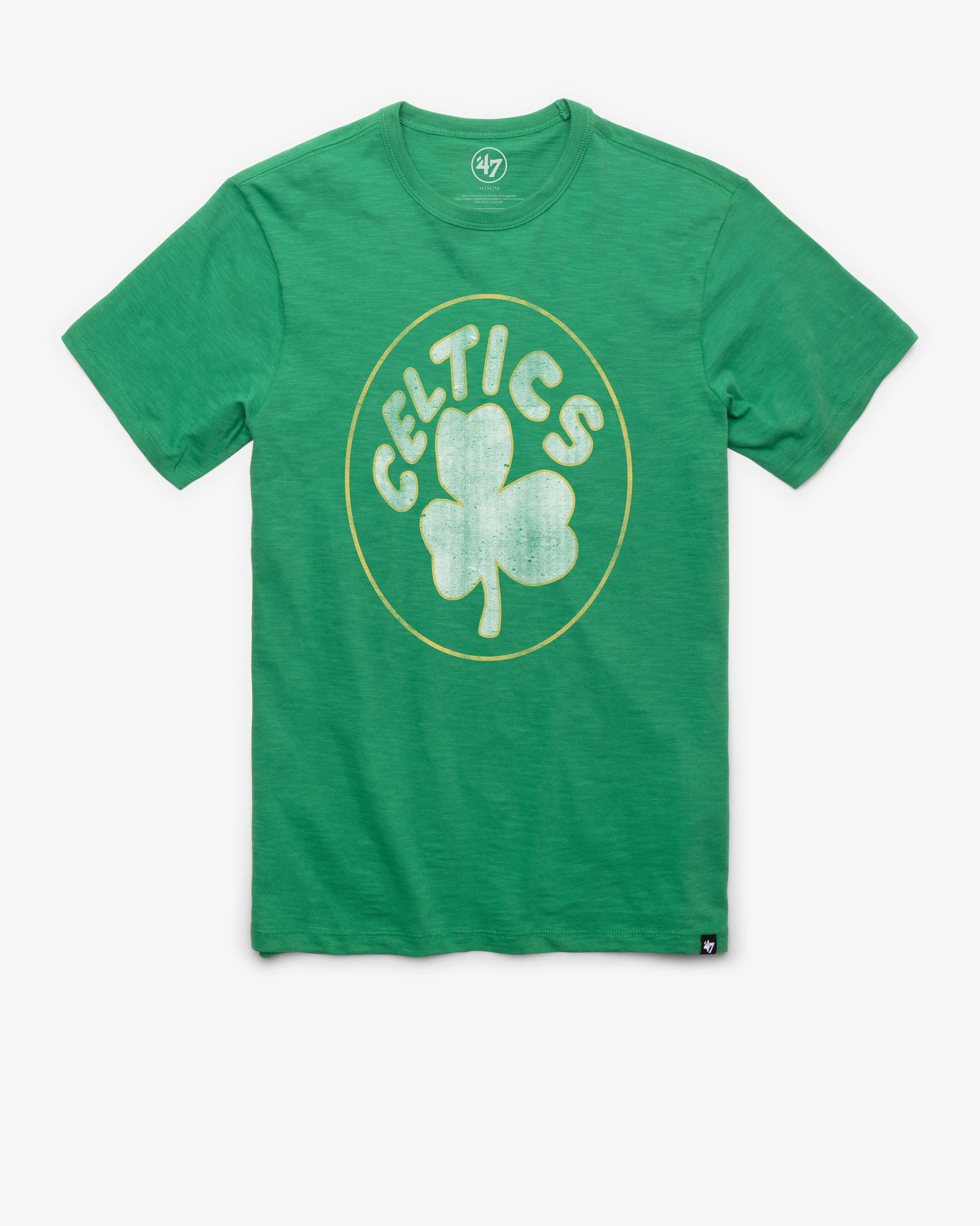 BOSTON CELTICS HARDWOOD CLASSICS GRIT '47 SCRUM TEE sold by 47