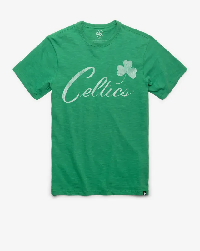 BOSTON CELTICS HARDWOOD CLASSICS GRIT '47 SCRUM TEE sold by 47