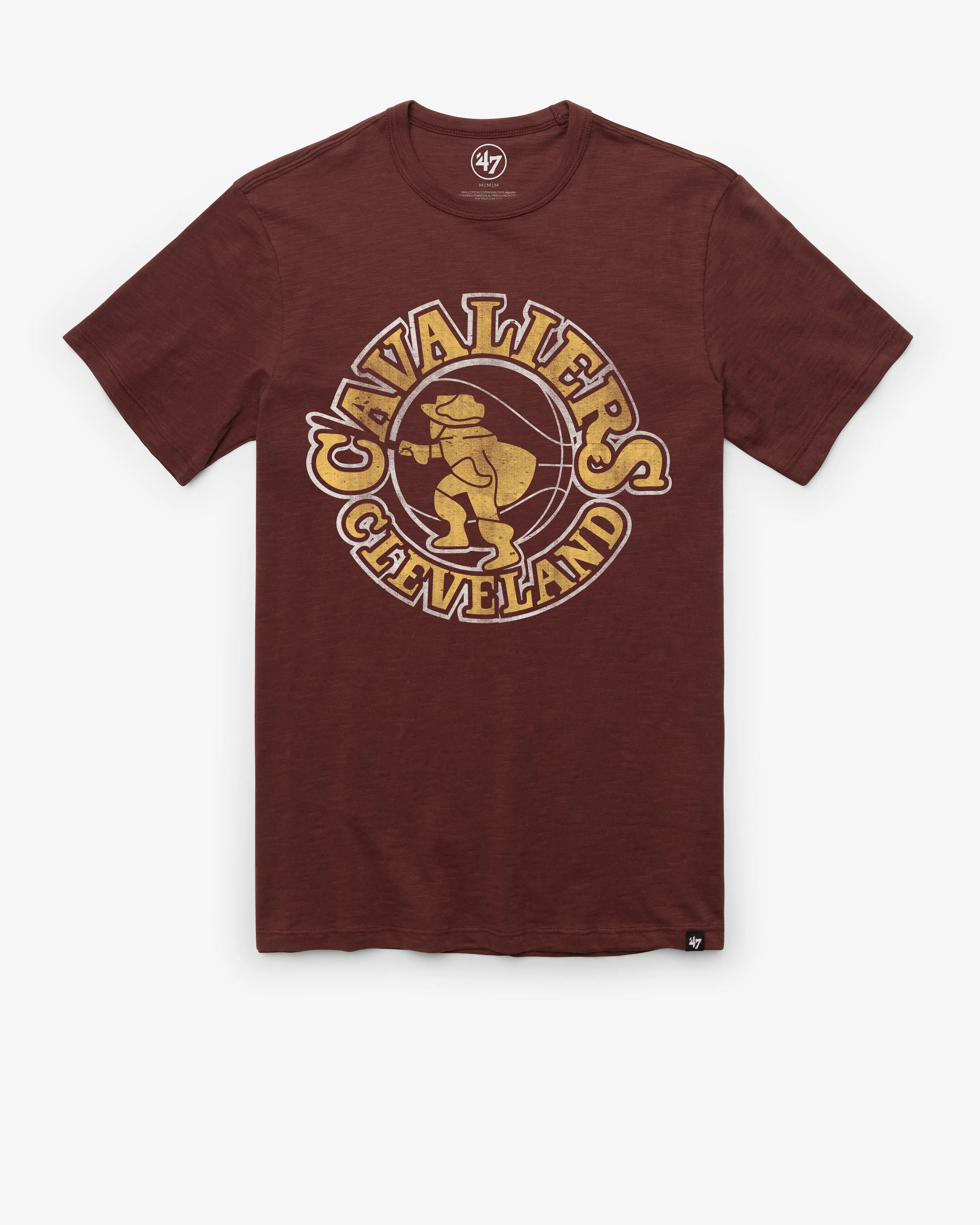 CLEVELAND CAVALIERS HARDWOOD CLASSICS GRIT '47 SCRUM TEE sold by 47