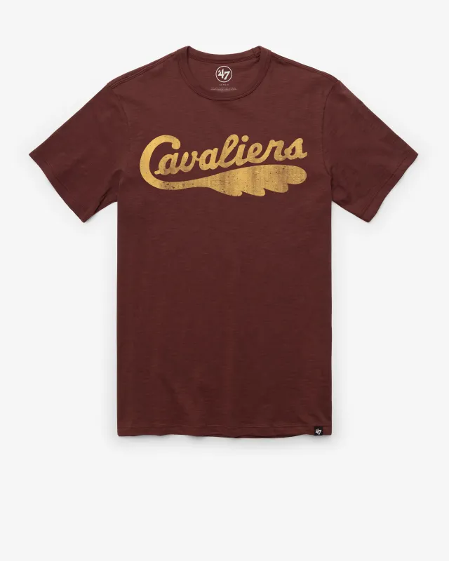 CLEVELAND CAVALIERS HARDWOOD CLASSICS GRIT WORDMARK '47 SCRUM TEE sold by 47