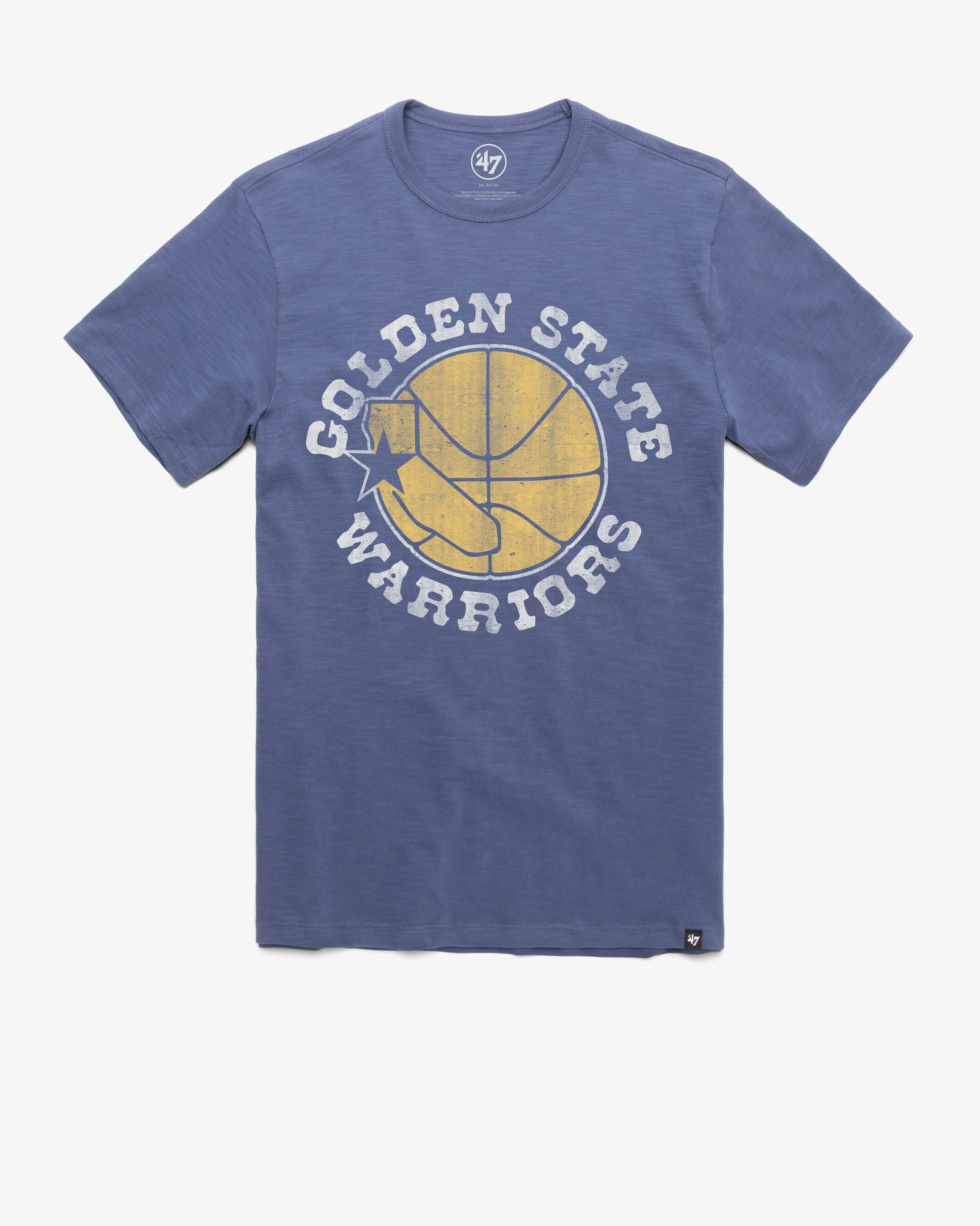 GOLDEN STATE WARRIORS HARDWOOD CLASSICS GRIT '47 SCRUM TEE sold by 47