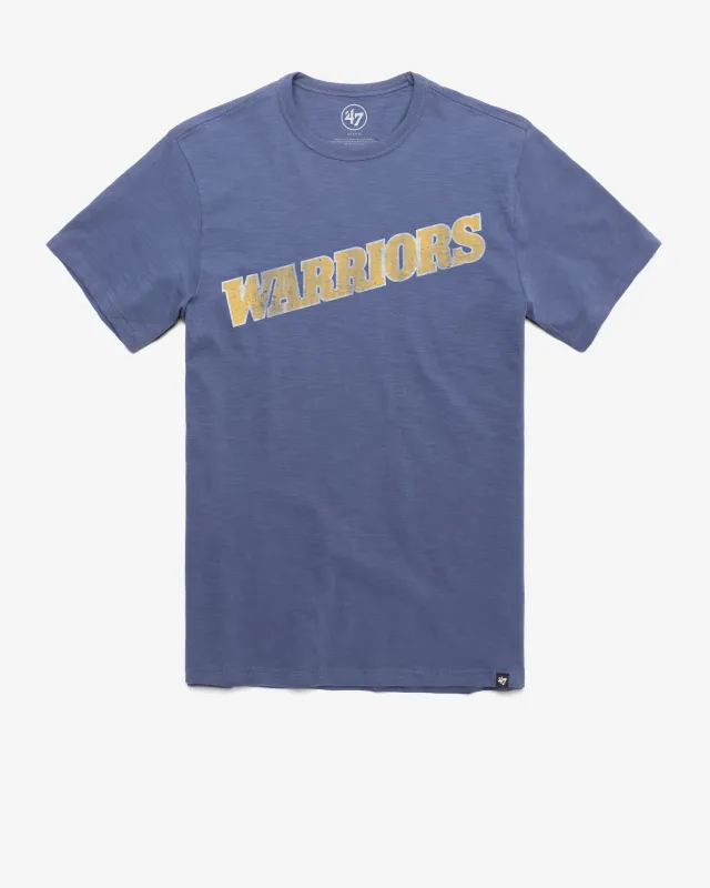 GOLDEN STATE WARRIORS HARDWOOD CLASSICS GRIT WORDMARK '47 SCRUM TEE sold by 47