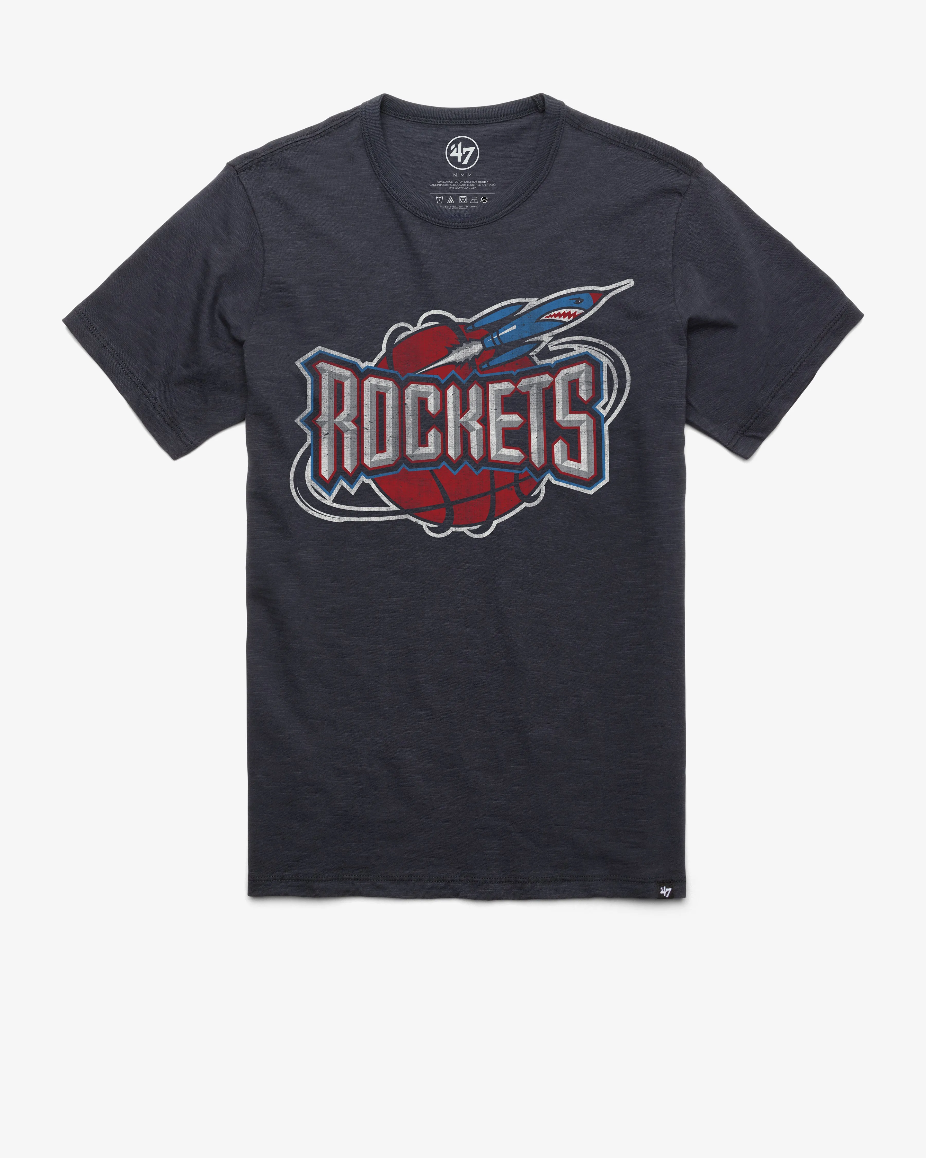 HOUSTON ROCKETS HARDWOOD CLASSICS GRIT '47 SCRUM TEE sold by 47