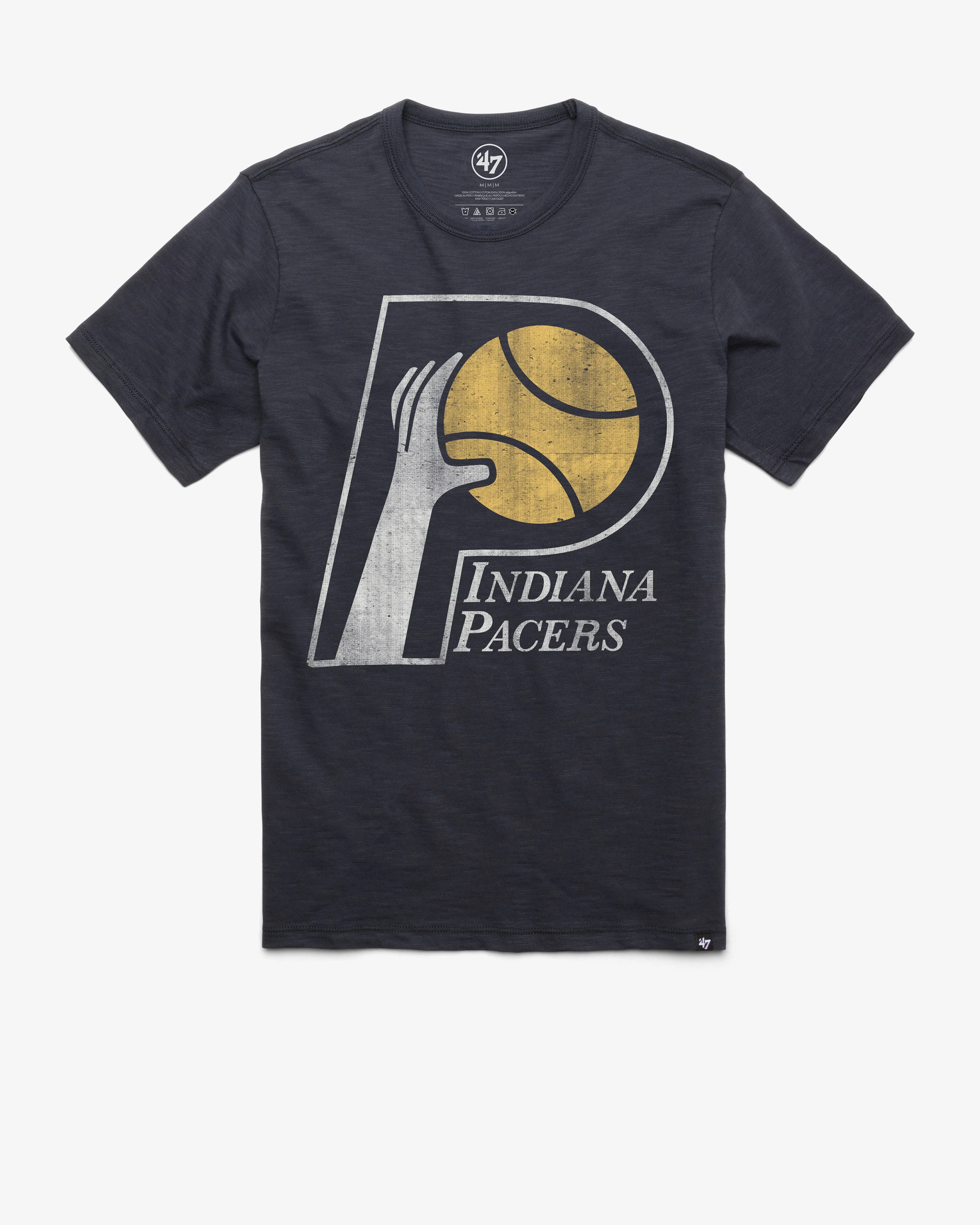 INDIANA PACERS HARDWOOD CLASSICS GRIT '47 SCRUM TEE sold by 47