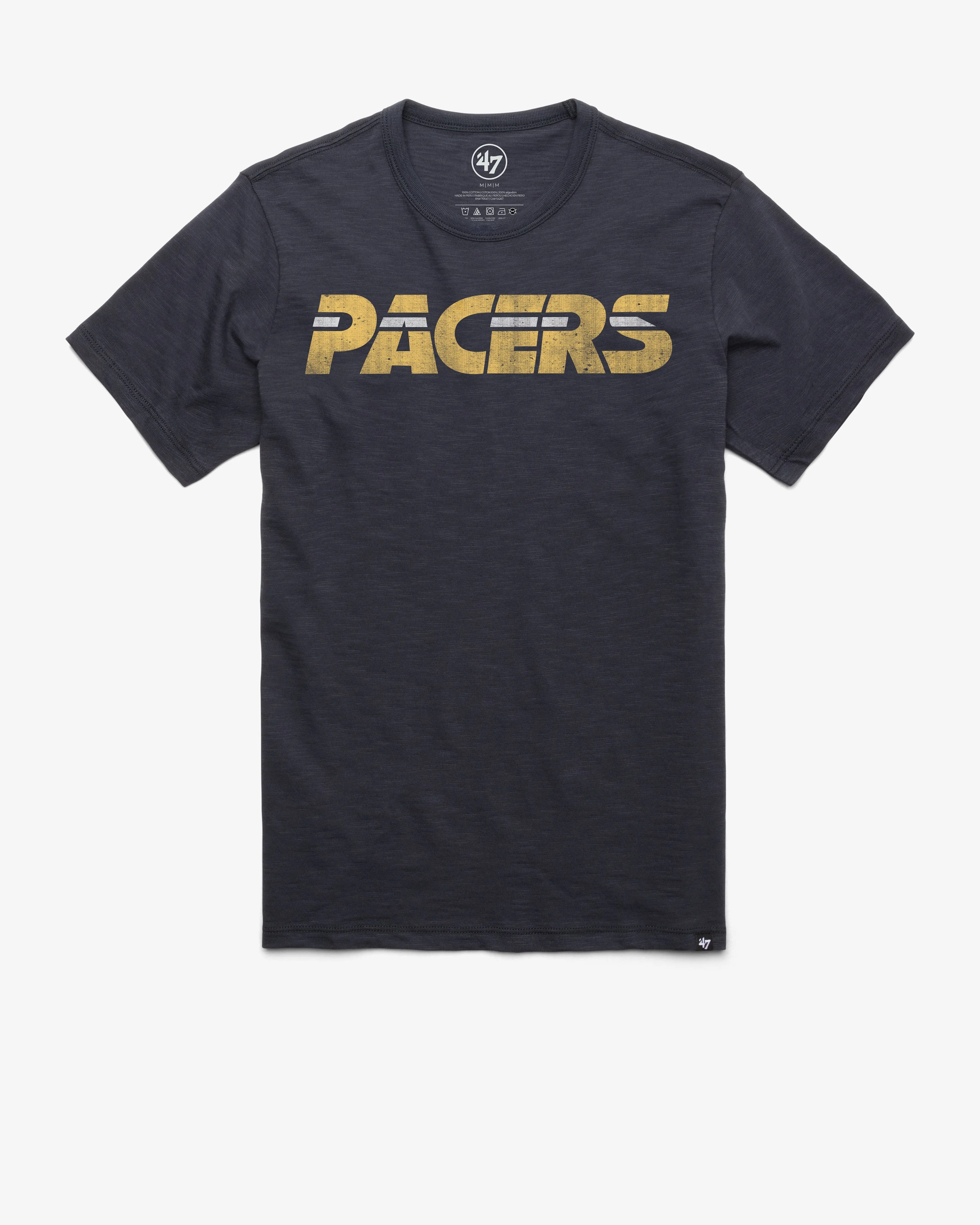 INDIANA PACERS HARDWOOD CLASSICS GRIT WORDMARK '47 SCRUM TEE sold by 47