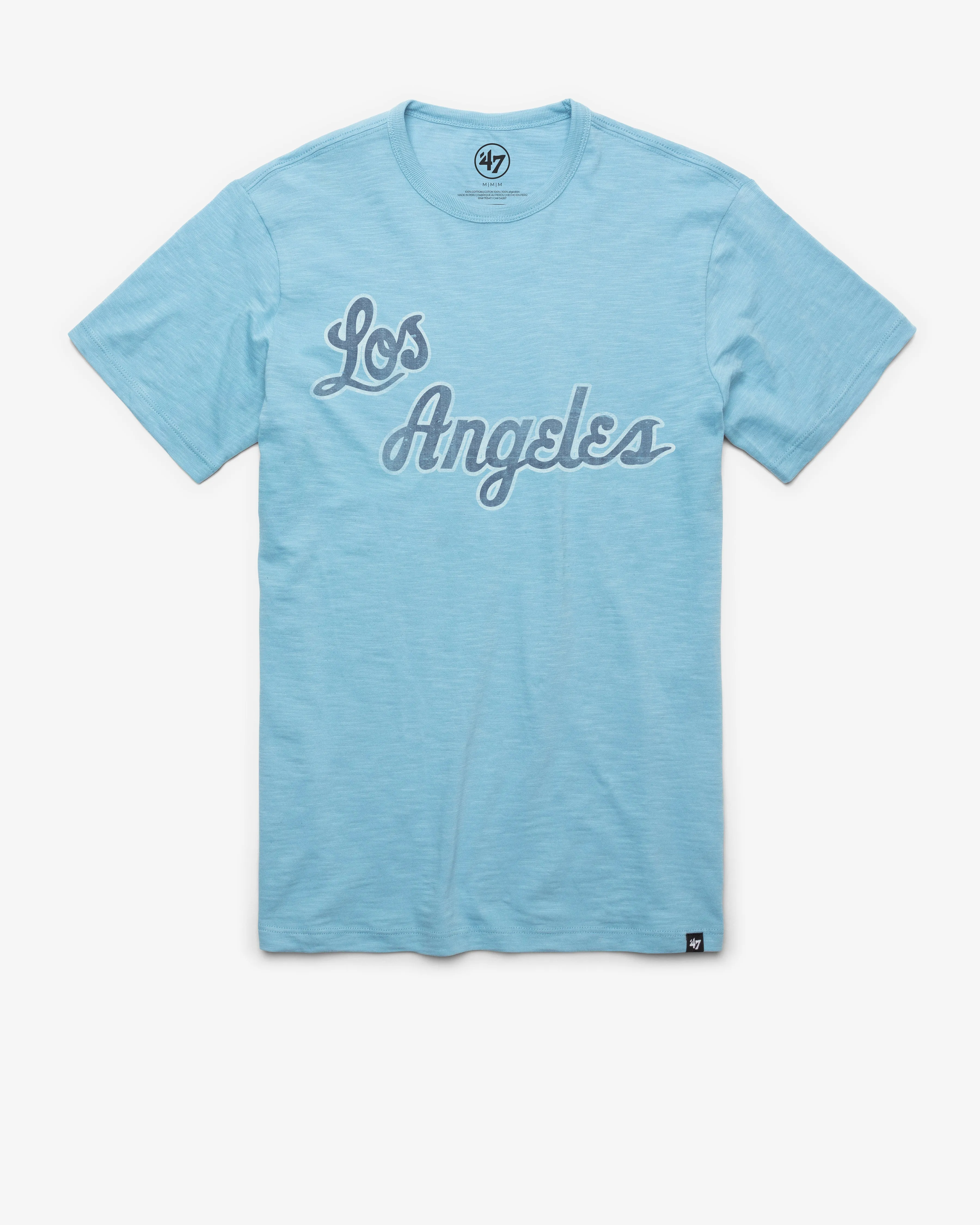 LOS ANGELES LAKERS HARDWOOD CLASSICS GRIT WORDMARK '47 SCRUM TEE sold by 47