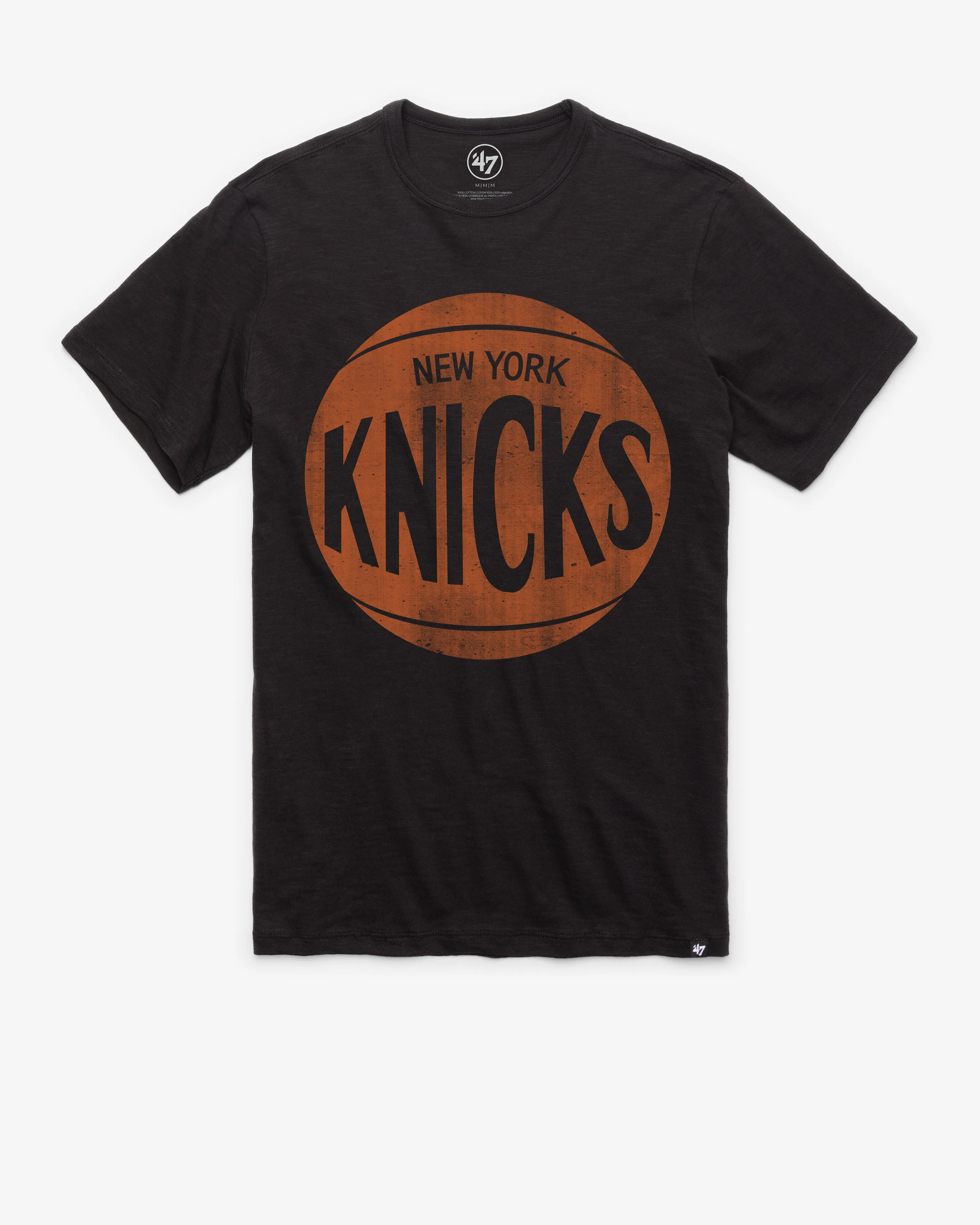 NEW YORK KNICKS HARDWOOD CLASSICS GRIT '47 SCRUM TEE sold by 47