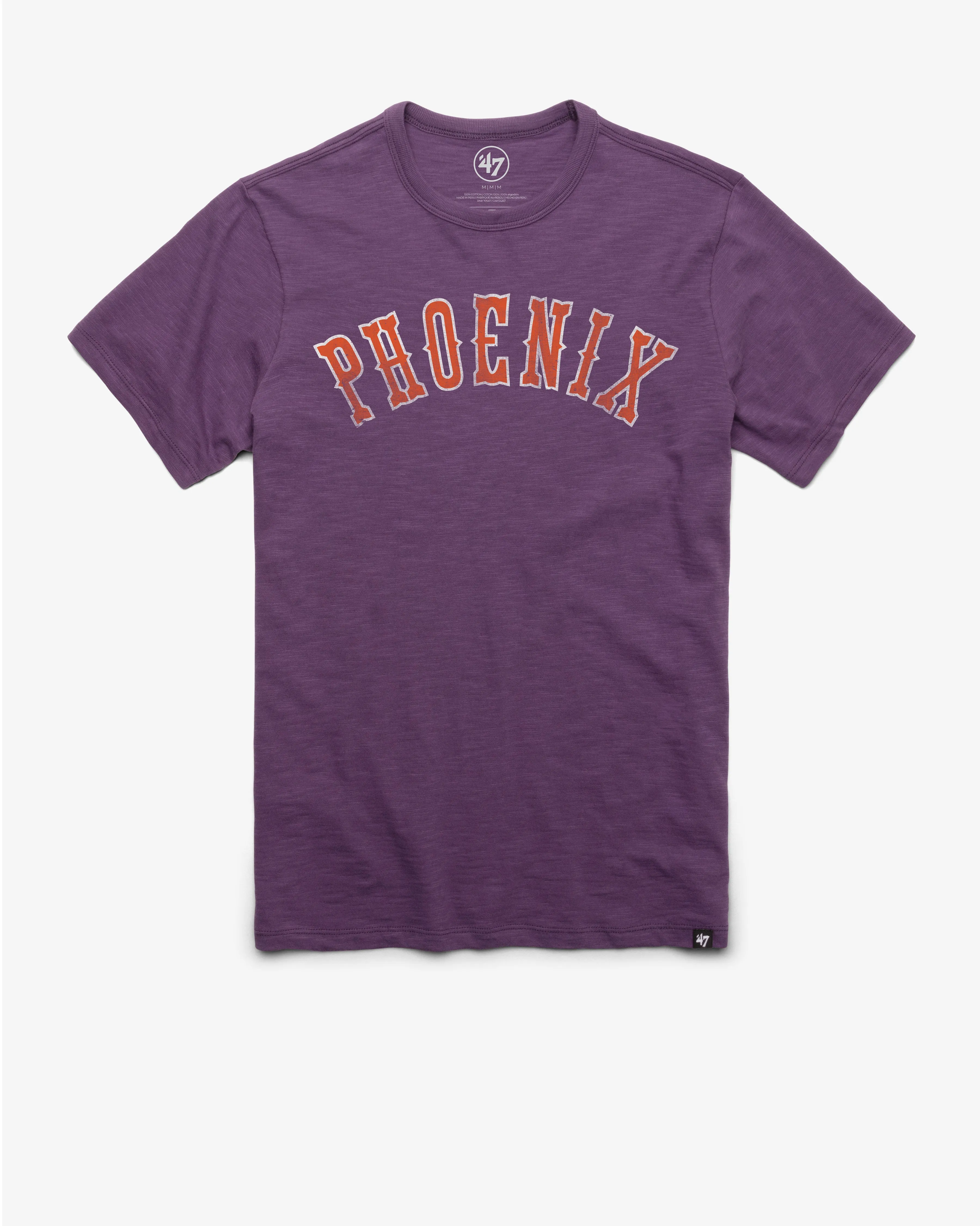 PHOENIX SUNS HARDWOOD CLASSICS GRIT WORDMARK '47 SCRUM TEE sold by 47