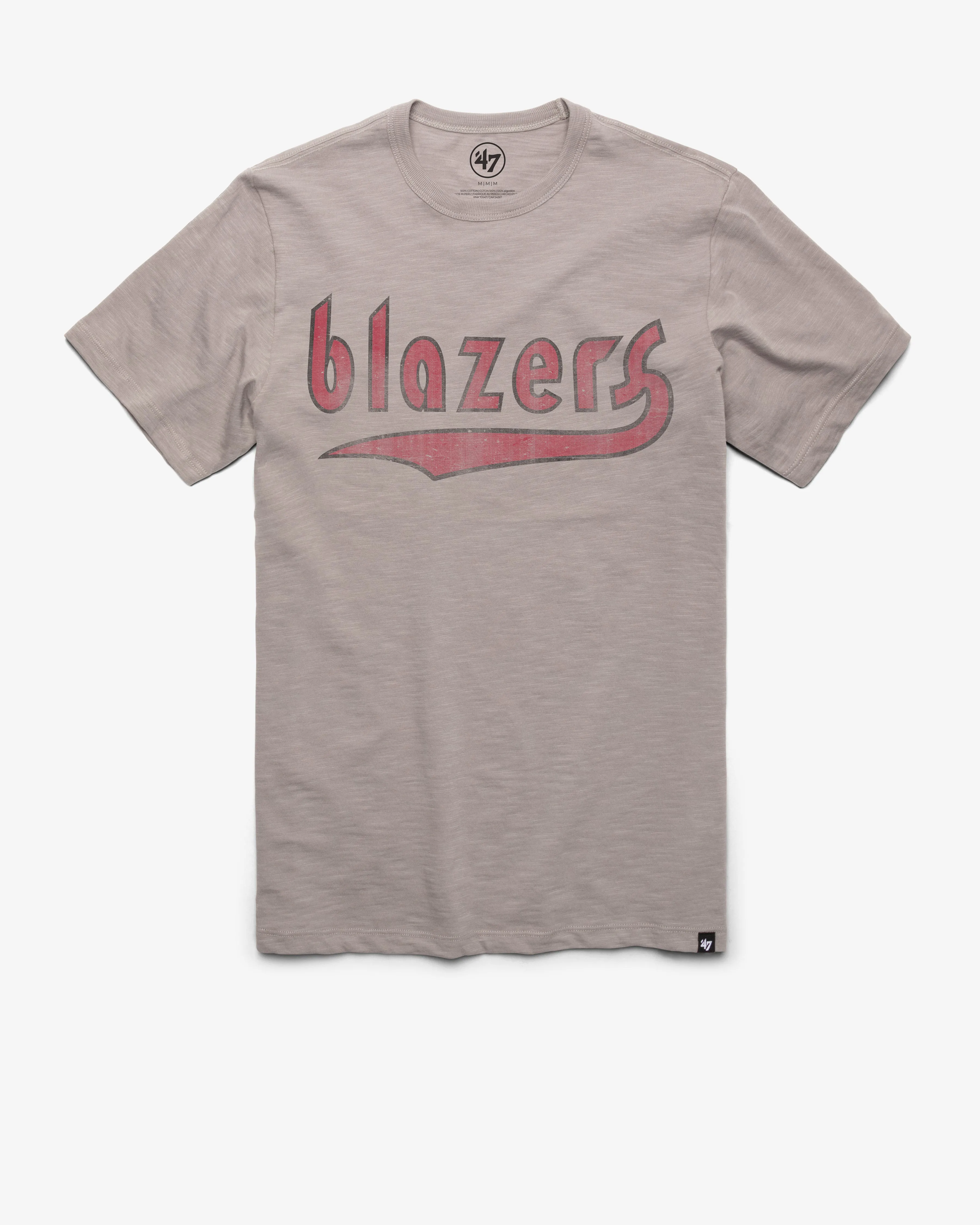 PORTLAND TRAILBLAZERS HARDWOOD CLASSICS GRIT WORDMARK '47 SCRUM TEE sold by 47