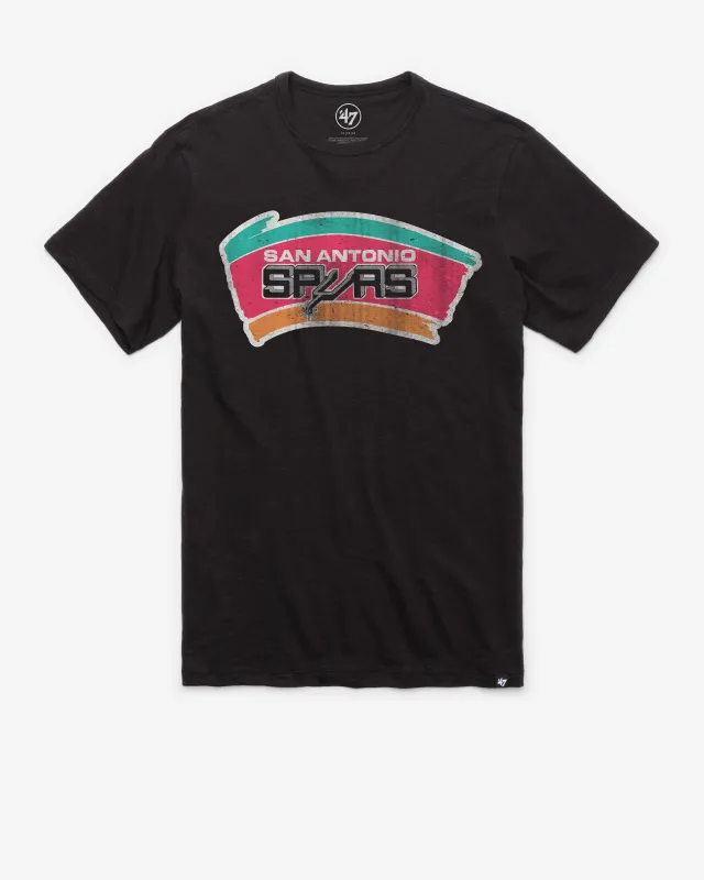 SAN ANTONIO SPURS HARDWOOD CLASSICS GRIT '47 SCRUM TEE sold by 47