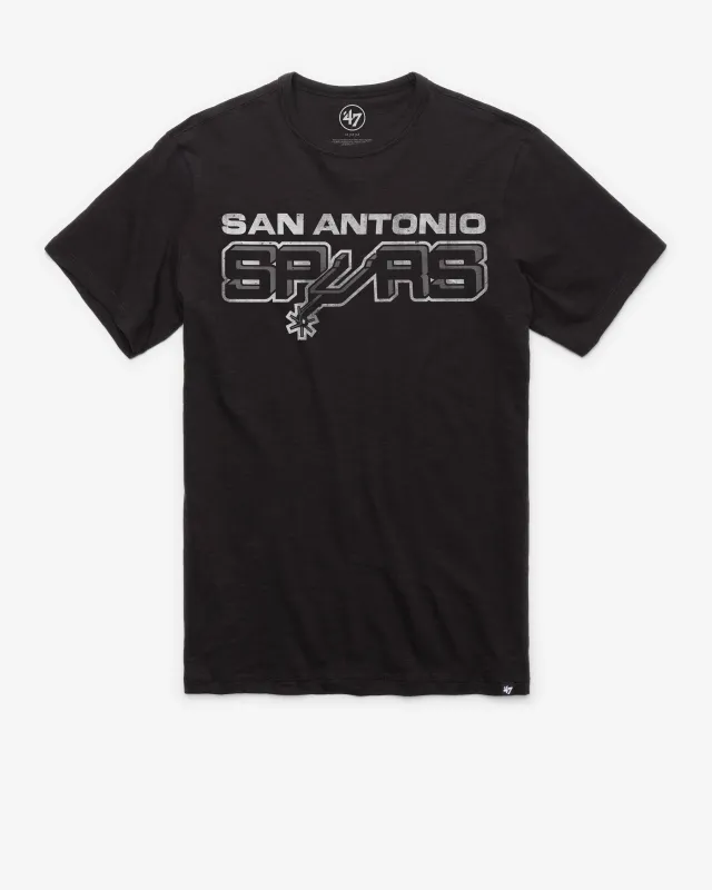 SAN ANTONIO SPURS HARDWOOD CLASSICS GRIT '47 SCRUM TEE sold by 47