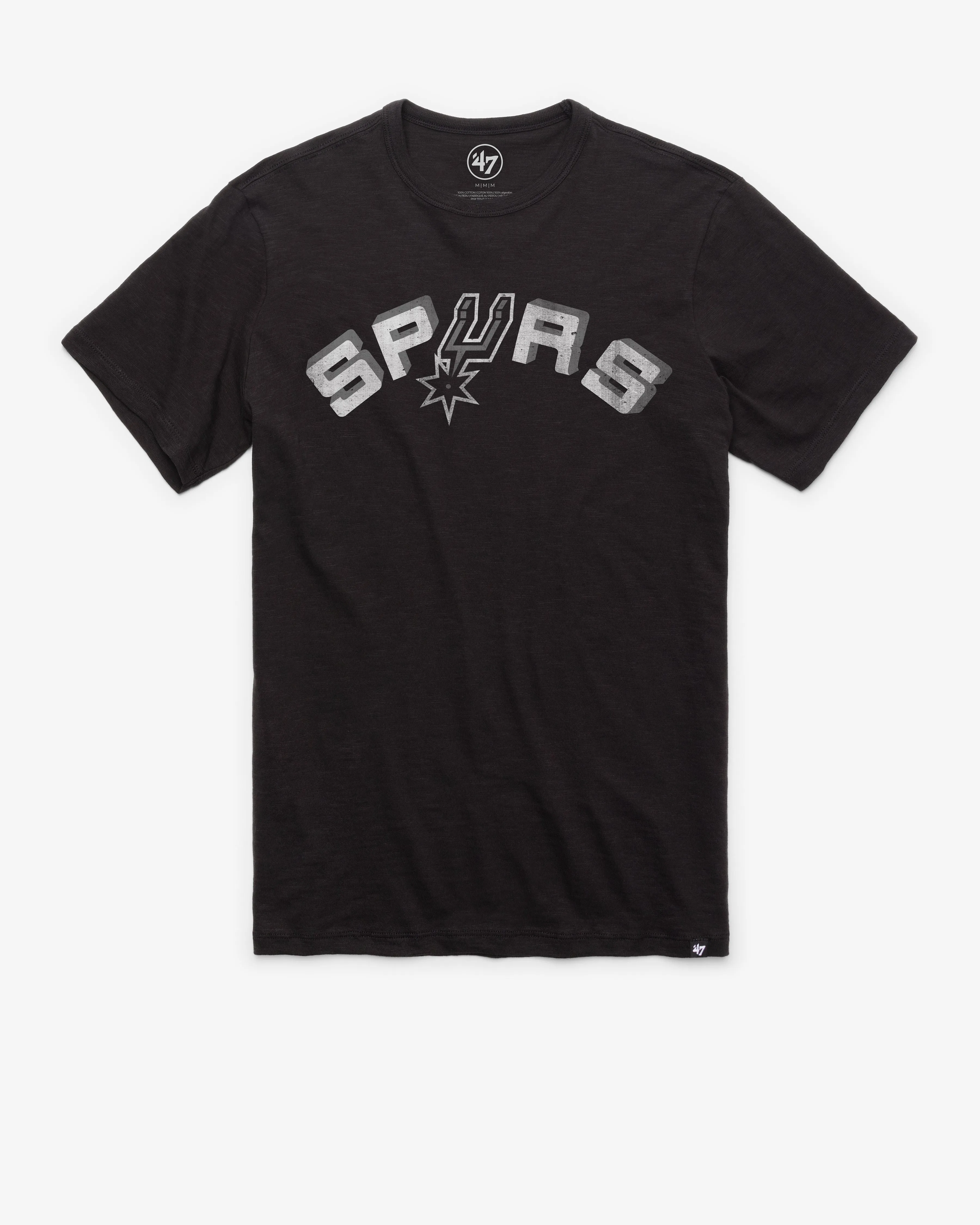 SAN ANTONIO SPURS HARDWOOD CLASSICS GRIT WORDMARK '47 SCRUM TEE sold by 47