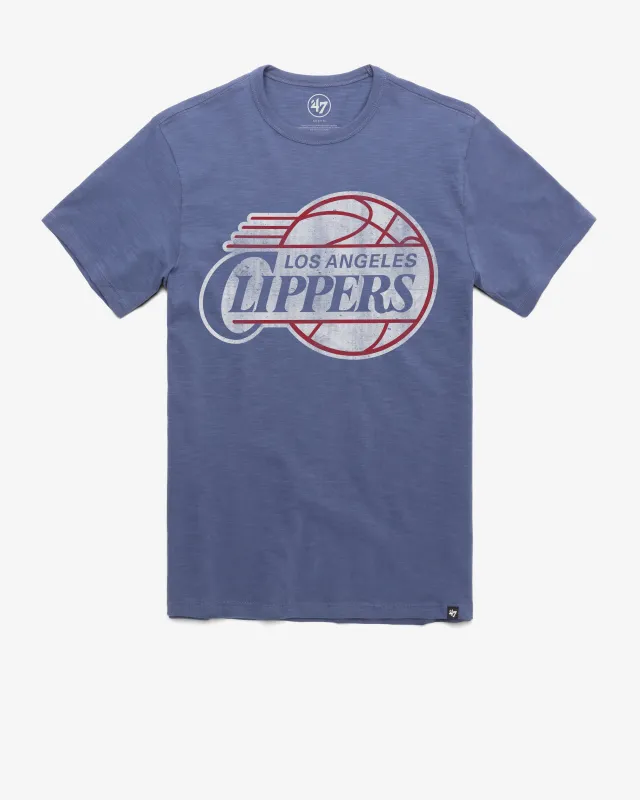 LOS ANGELES CLIPPERS HARDWOOD CLASSICS GRIT '47 SCRUM TEE sold by 47