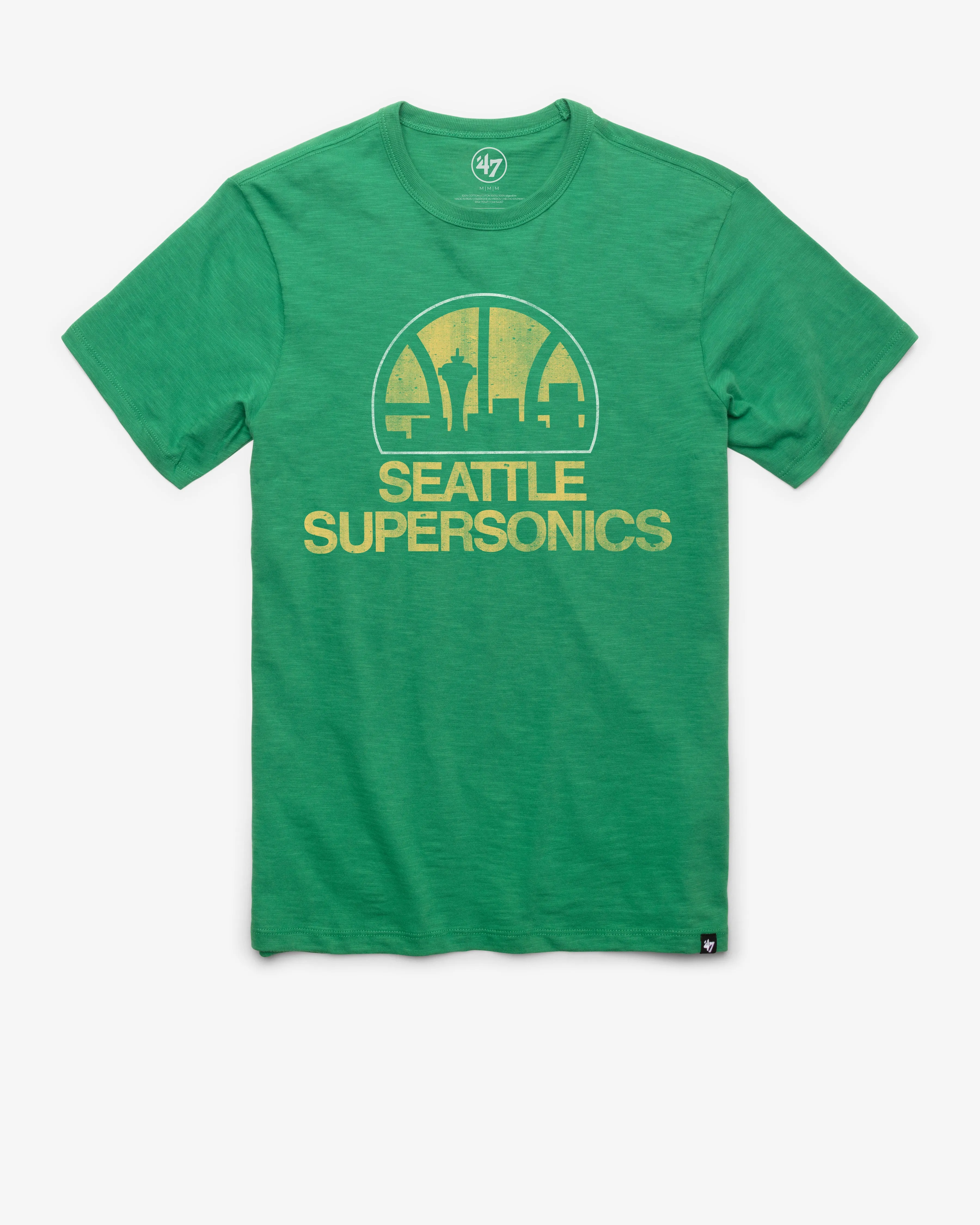 SEATTLE SUPERSONICS HARDWOOD CLASSICS GRIT '47 SCRUM TEE sold by 47