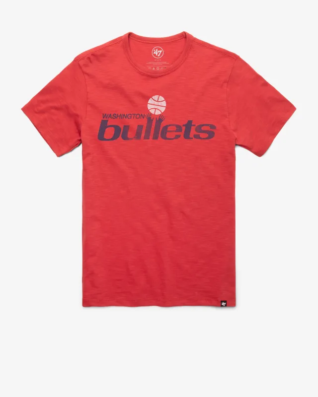 WASHINGTON BULLETS HARDWOOD CLASSICS GRIT '47 SCRUM TEE sold by 47
