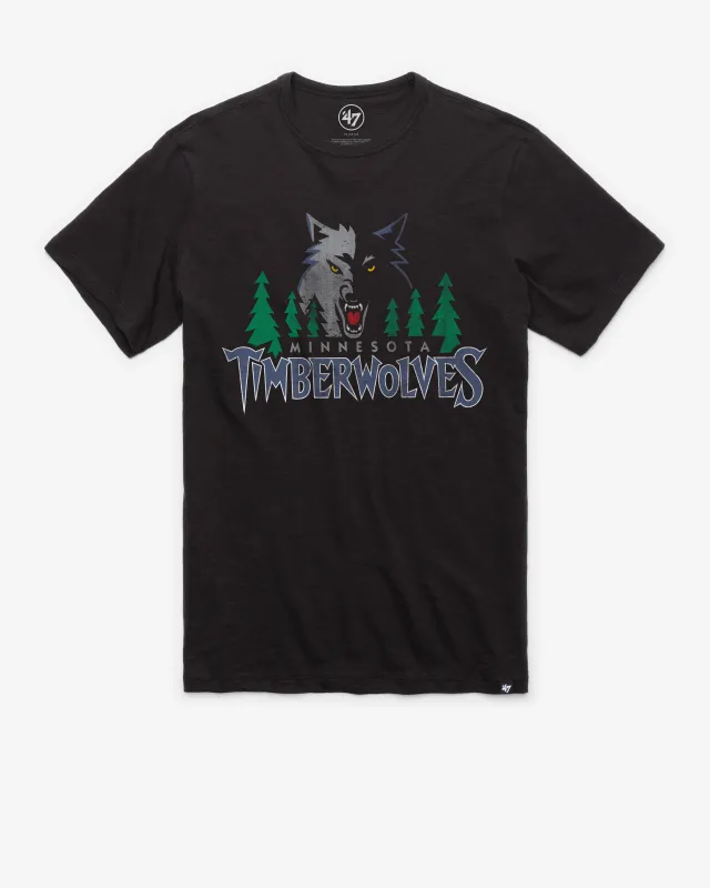 MINNESOTA TIMBERWOLVES HARDWOOD CLASSICS GRIT '47 SCRUM TEE sold by 47