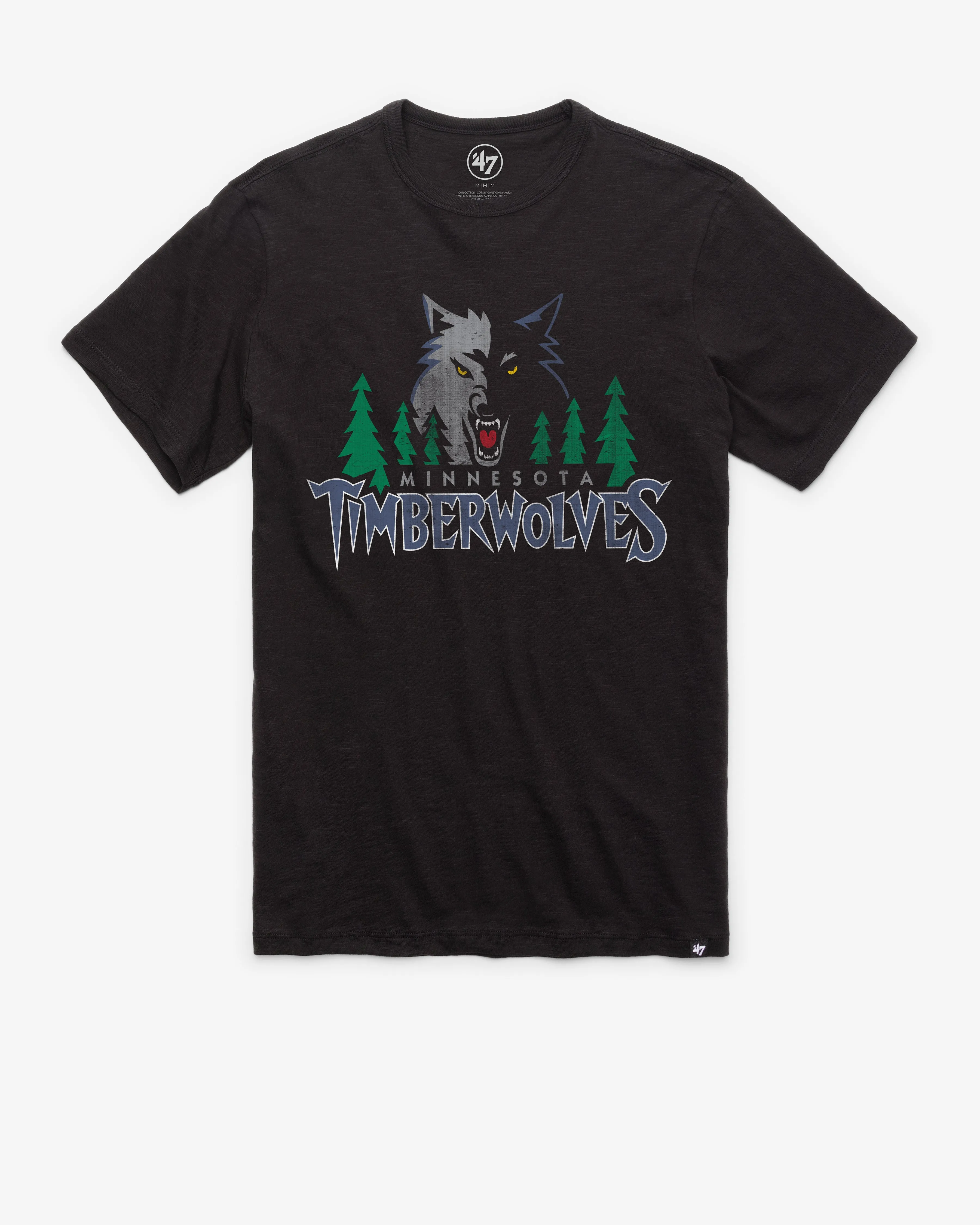 MINNESOTA TIMBERWOLVES HARDWOOD CLASSICS GRIT '47 SCRUM TEE sold by 47