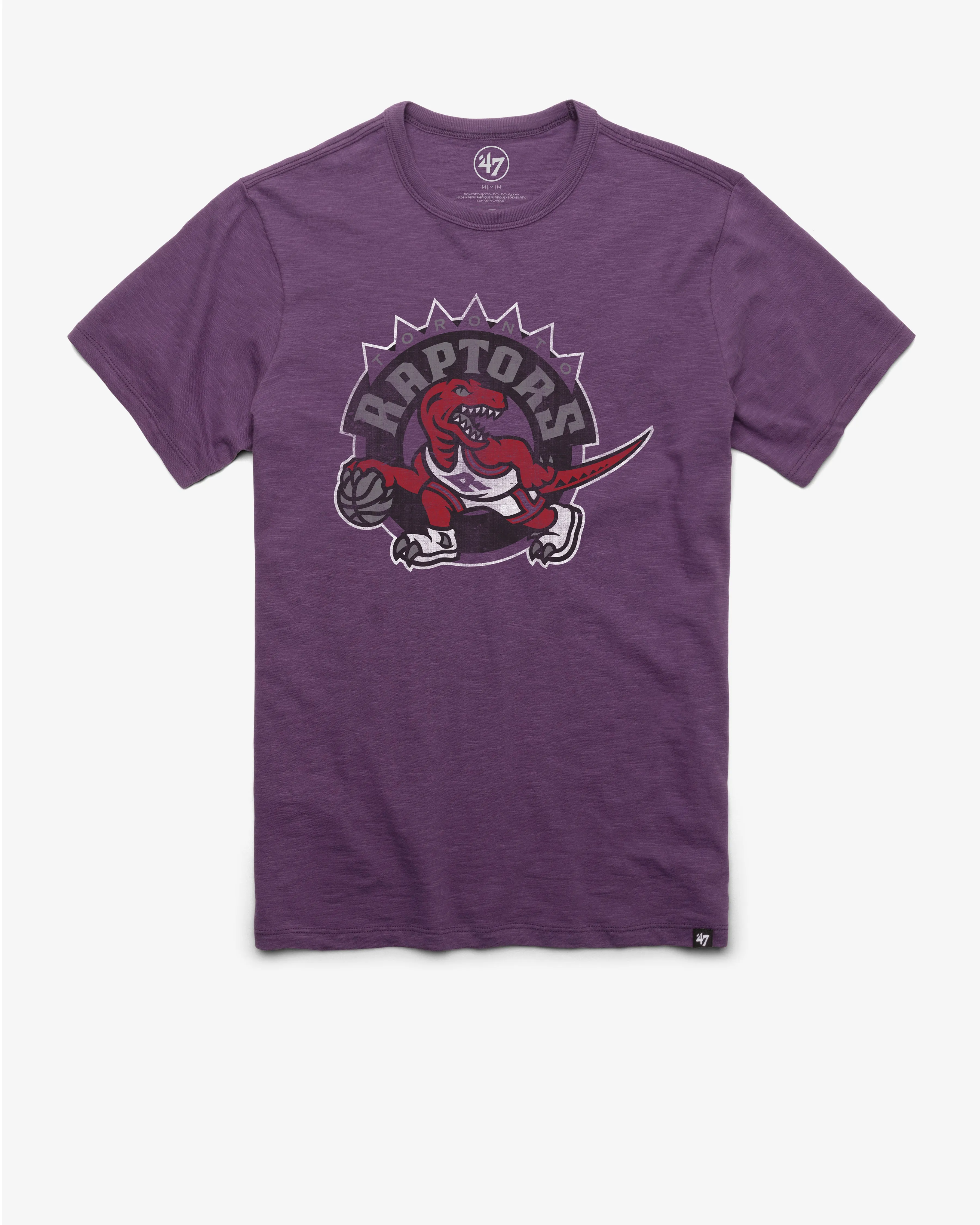 TORONTO RAPTORS HARDWOOD CLASSICS GRIT '47 SCRUM TEE sold by 47