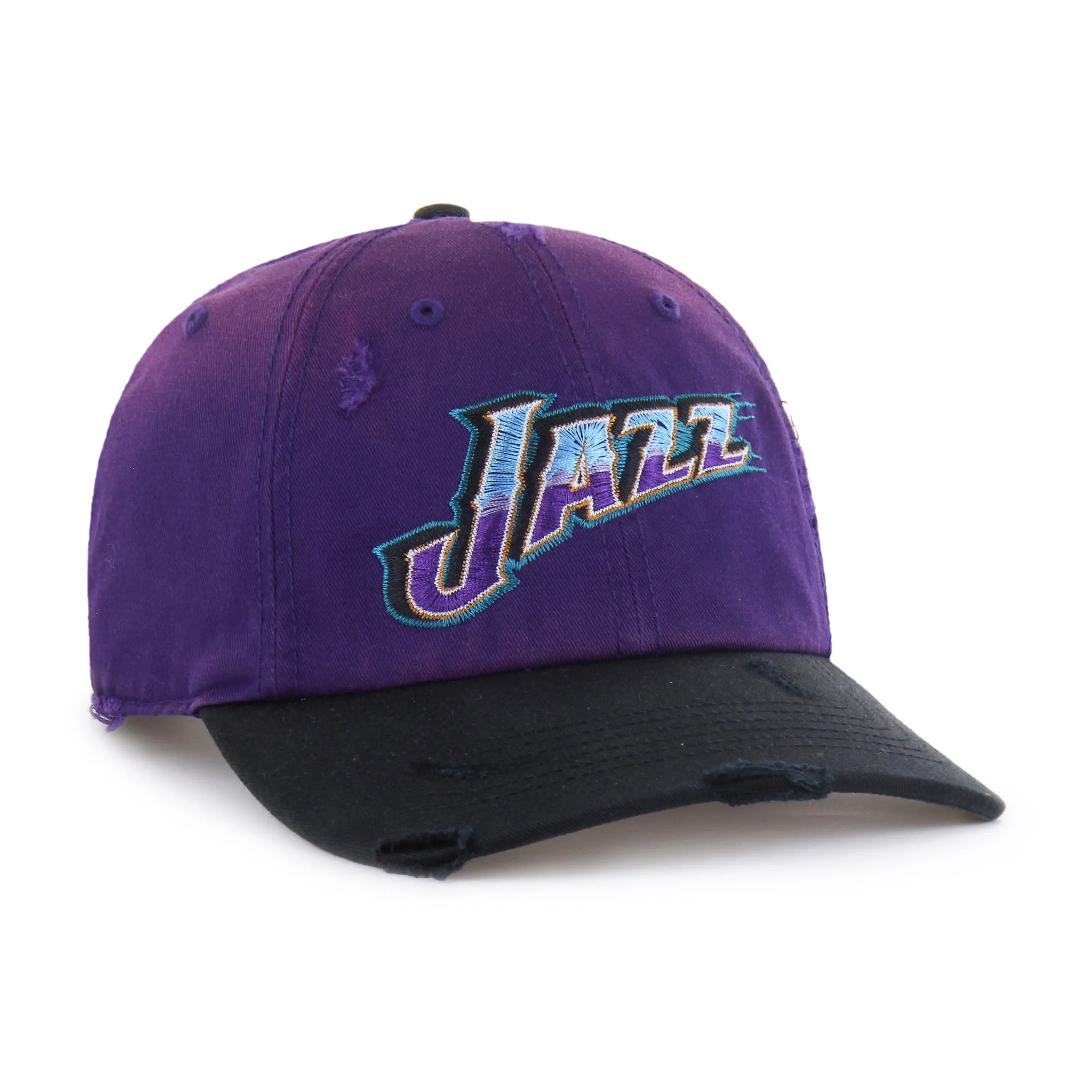 UTAH JAZZ HARDWOOD CLASSICS WORN SCRIPT '47 CLEAN UP MF MID FIT sold by 47 product image thumbnail 3