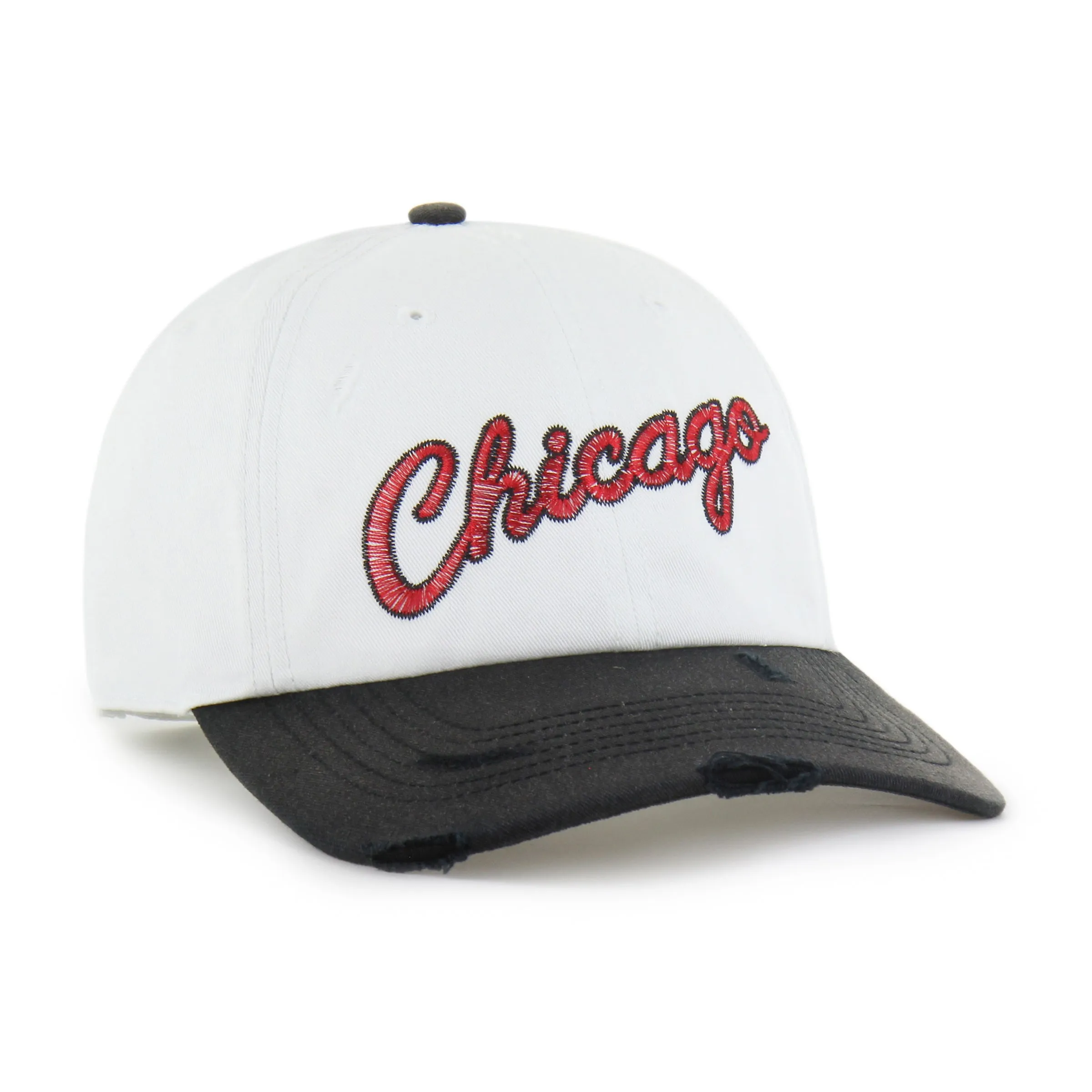 CHICAGO BULLS HARDWOOD CLASSICS WORN SCRIPT '47 CLEAN UP MF MID FIT sold by 47 product image thumbnail 3