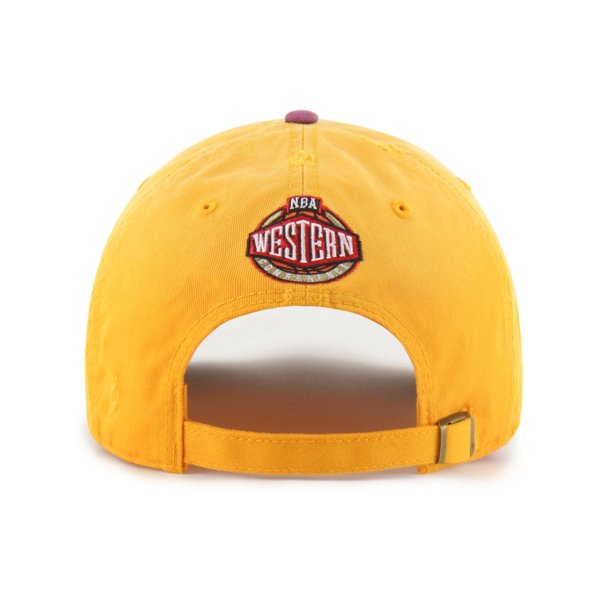 LOS ANGELES LAKERS HARDWOOD CLASSICS WORN SCRIPT '47 CLEAN UP MF MID FIT sold by 47 product image thumbnail 2