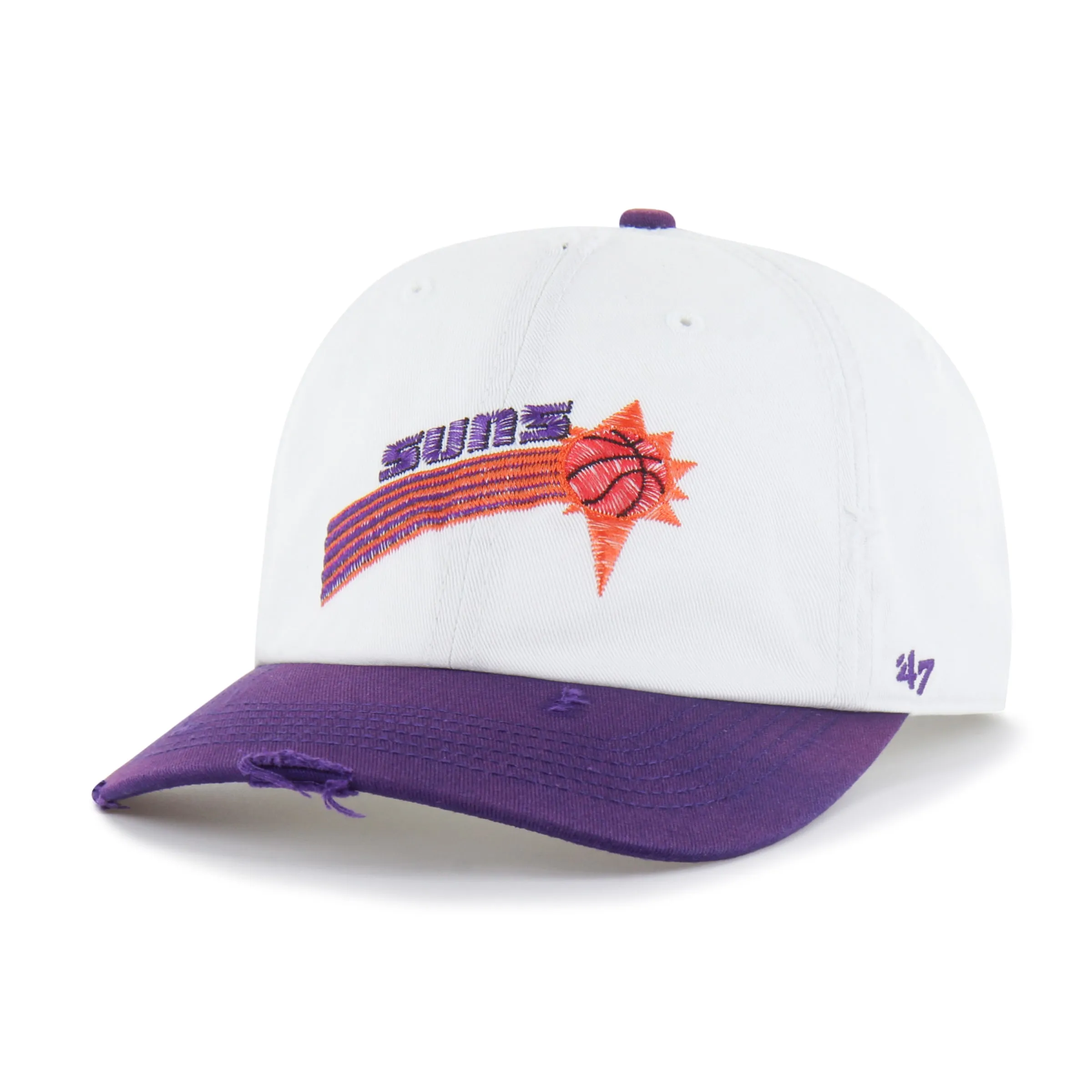 PHOENIX SUNS HARDWOOD CLASSICS WORN SCRIPT '47 CLEAN UP MF MID FIT sold by 47