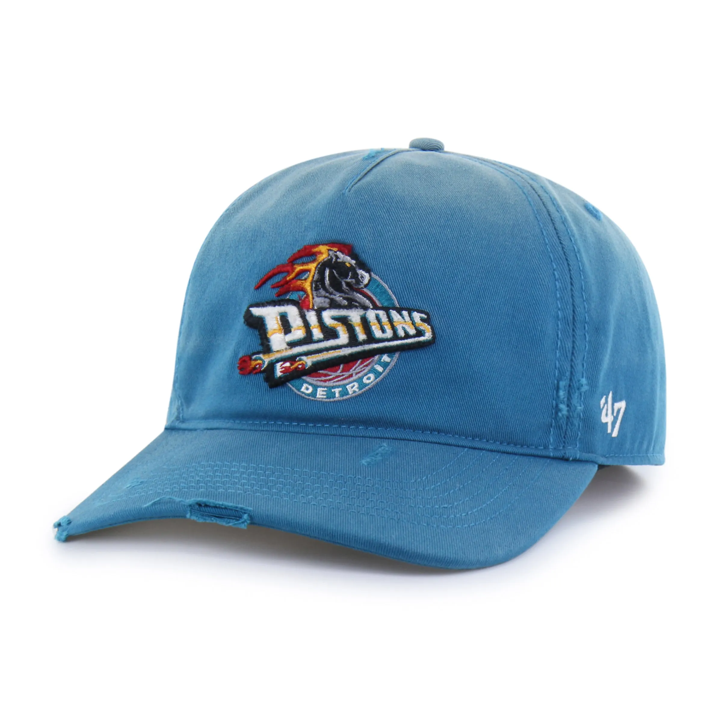 DETROIT PISTONS HARDWOOD CLASSICS WORN '47 HITCH LC LOW CROWN sold by 47 product image thumbnail 4
