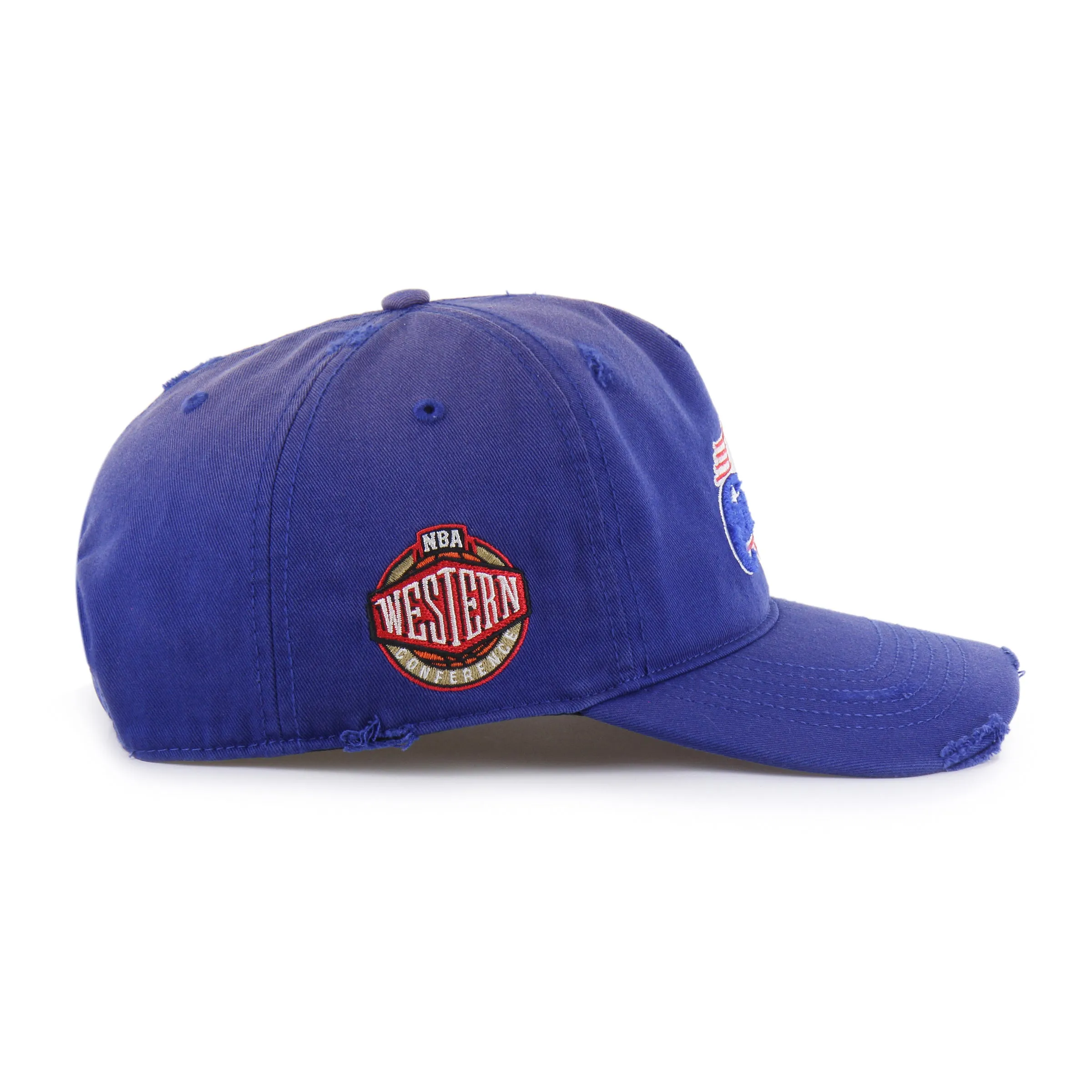LOS ANGELES CLIPPERS HARDWOOD CLASSICS WORN '47 HITCH LC LOW CROWN sold by 47 product image thumbnail 2