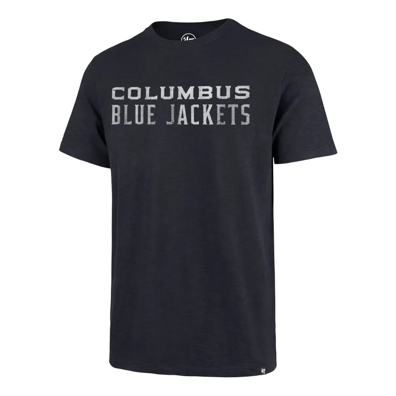 COLUMBUS BLUE JACKETS GRIT WORDMARK '47 SCRUM TEE sold by 47