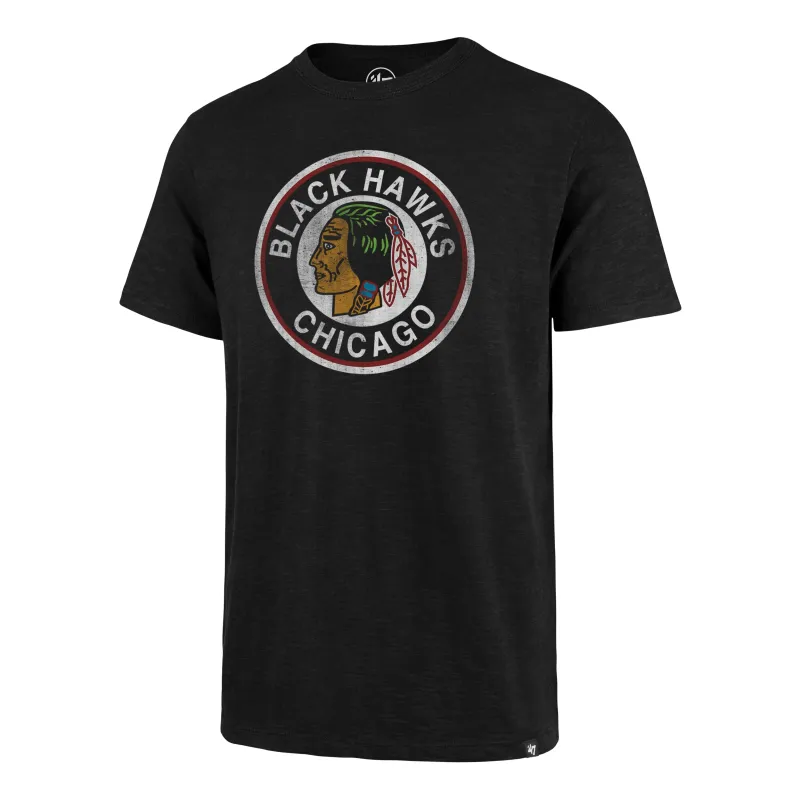CHICAGO BLACKHAWKS VINTAGE GRIT '47 SCRUM TEE sold by 47