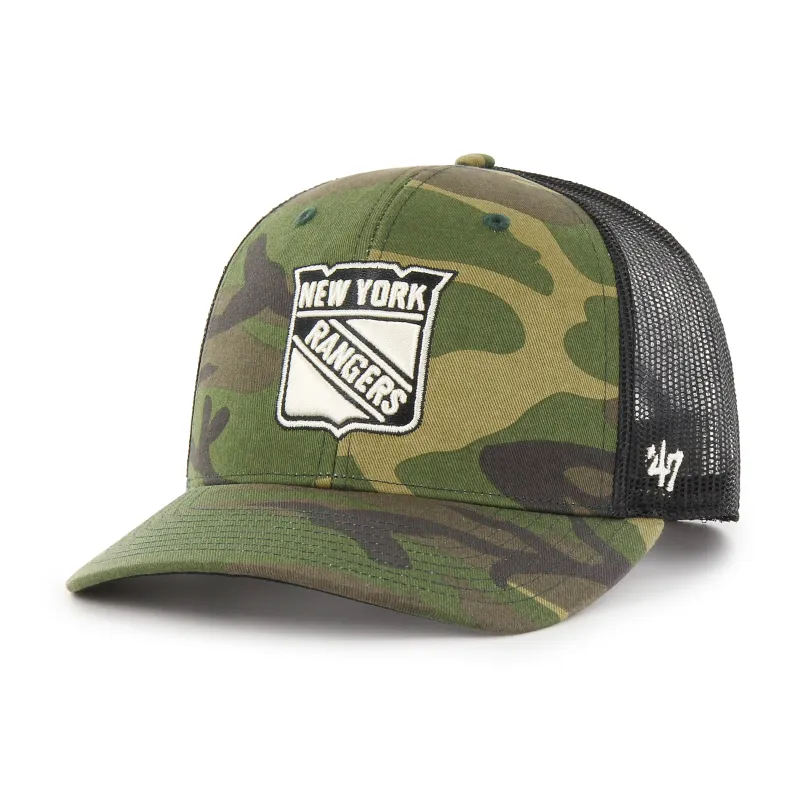 NEW YORK RANGERS CAMO '47 TRUCKER sold by 47