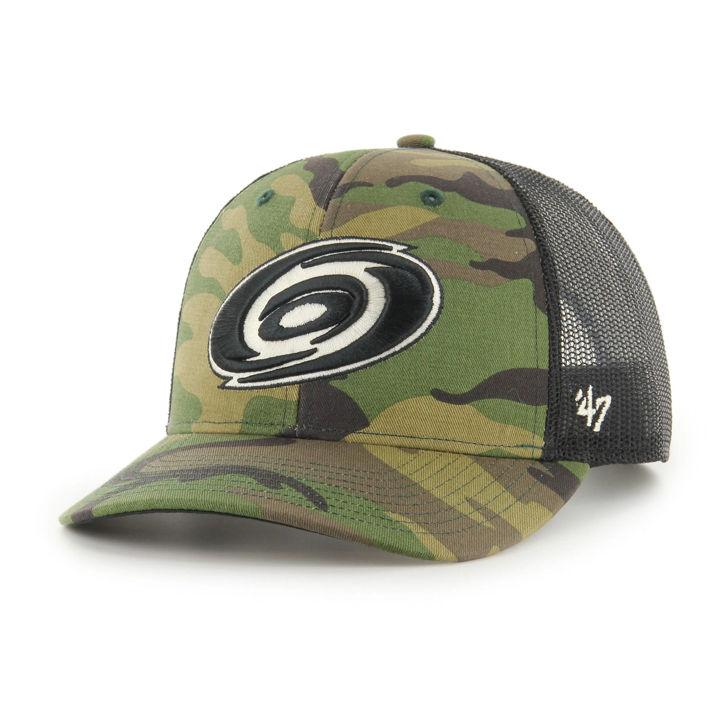 CAROLINA HURRICANES CAMO '47 TRUCKER sold by 47