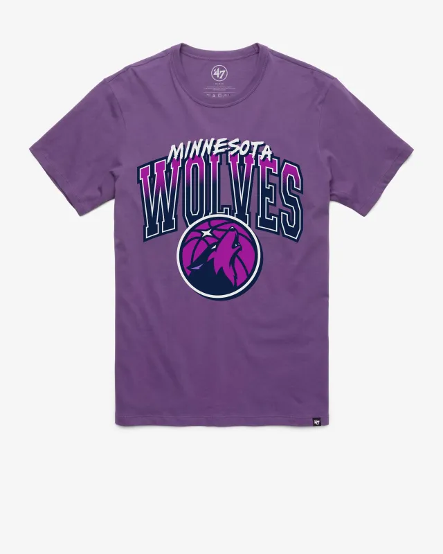 MINNESOTA TIMBERWOLVES CITY EDITION SWISH FADE '47 FRANKLIN TEE sold by 47
