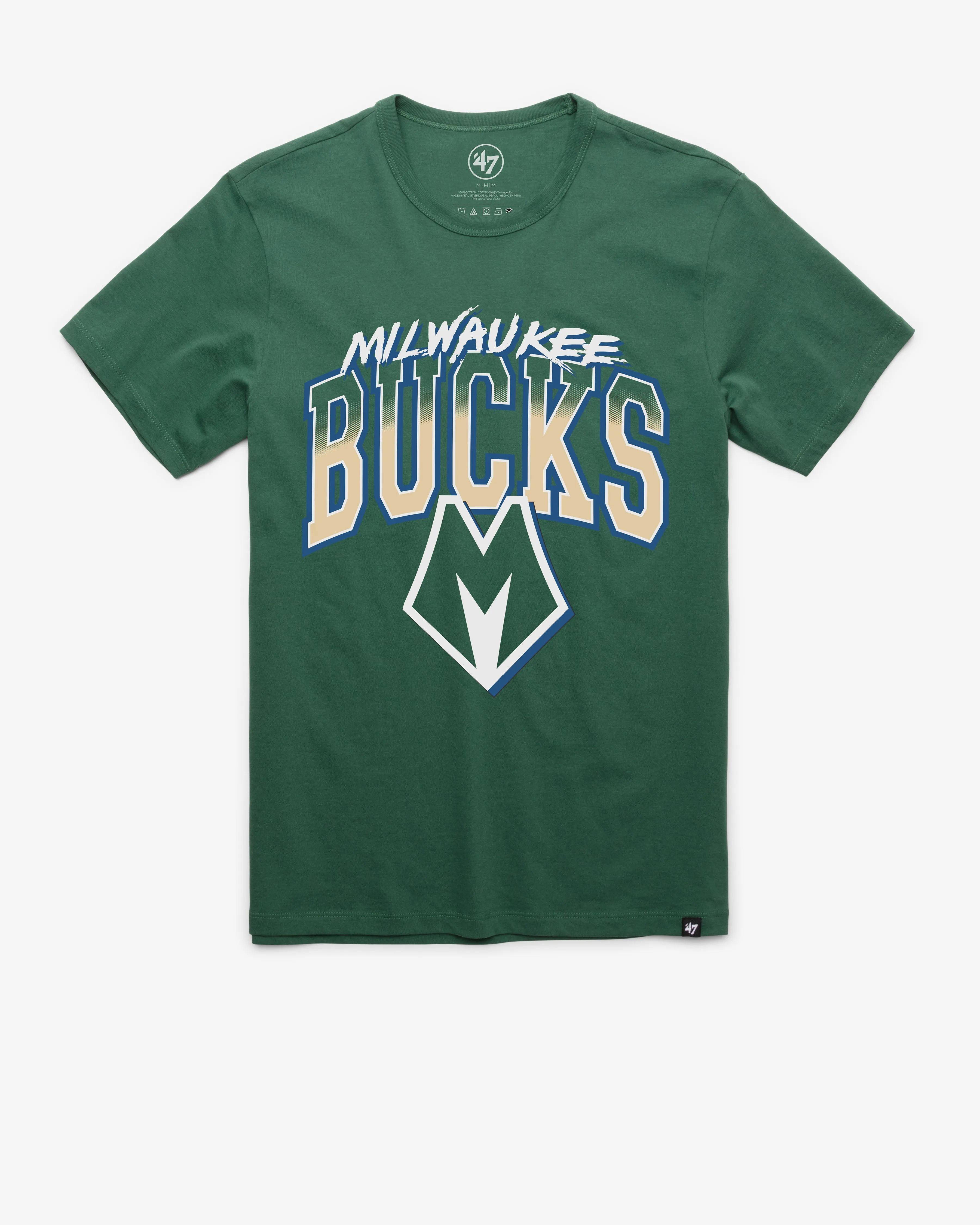 MILWAUKEE BUCKS CITY EDITION SWISH FADE '47 FRANKLIN TEE sold by 47