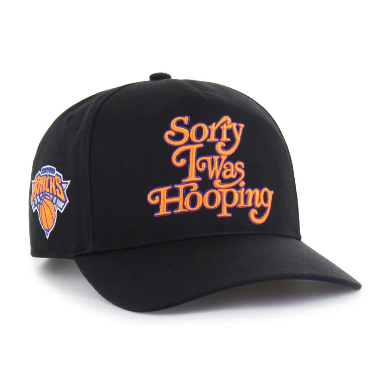 NEW YORK KNICKS X SEEN SORRY I WAS HOOPING '47 HITCH made by 47
