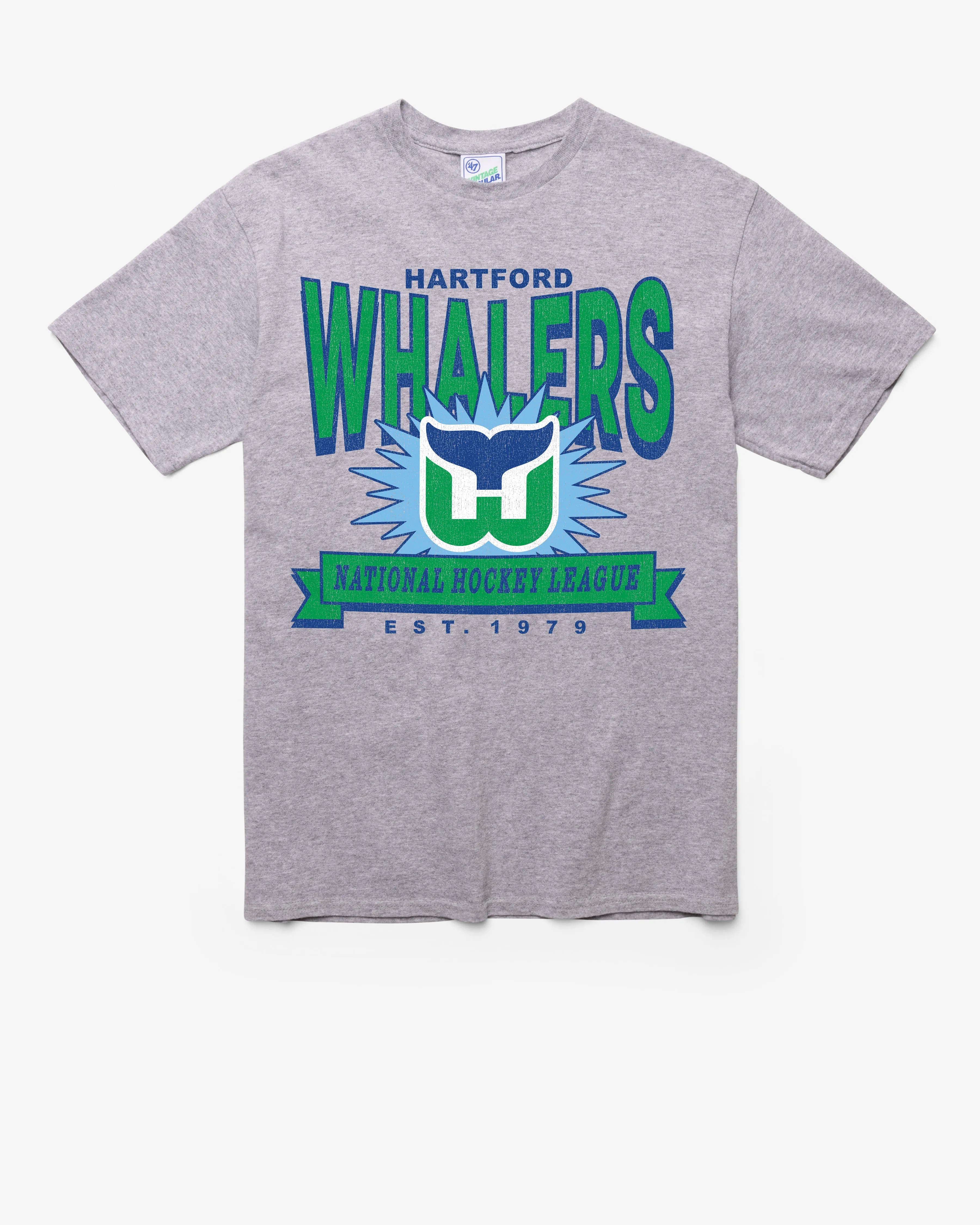 HARTFORD WHALERS TWELVE SIX VINTAGE '47 TUBULAR TEE sold by 47